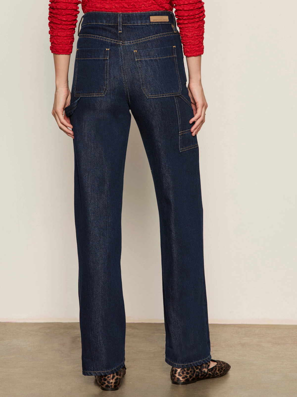 Soleil 90's Straight Jean Indigo Dark Raw Rinse Fresh Vibe