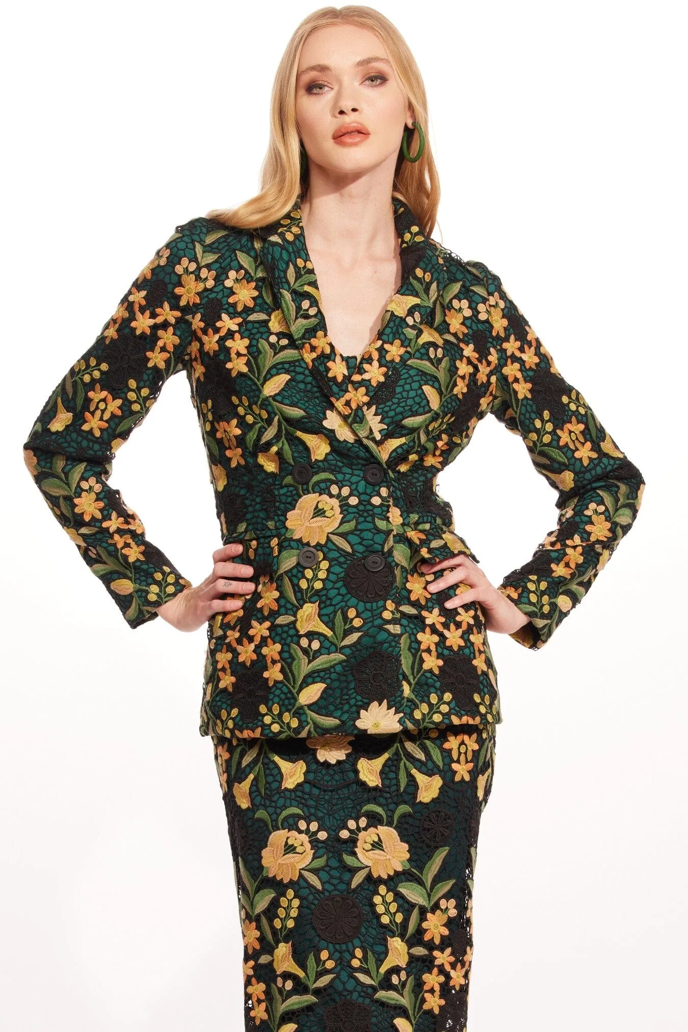 Sophisticated Layer Alexey Jacket  Harvest Bloom