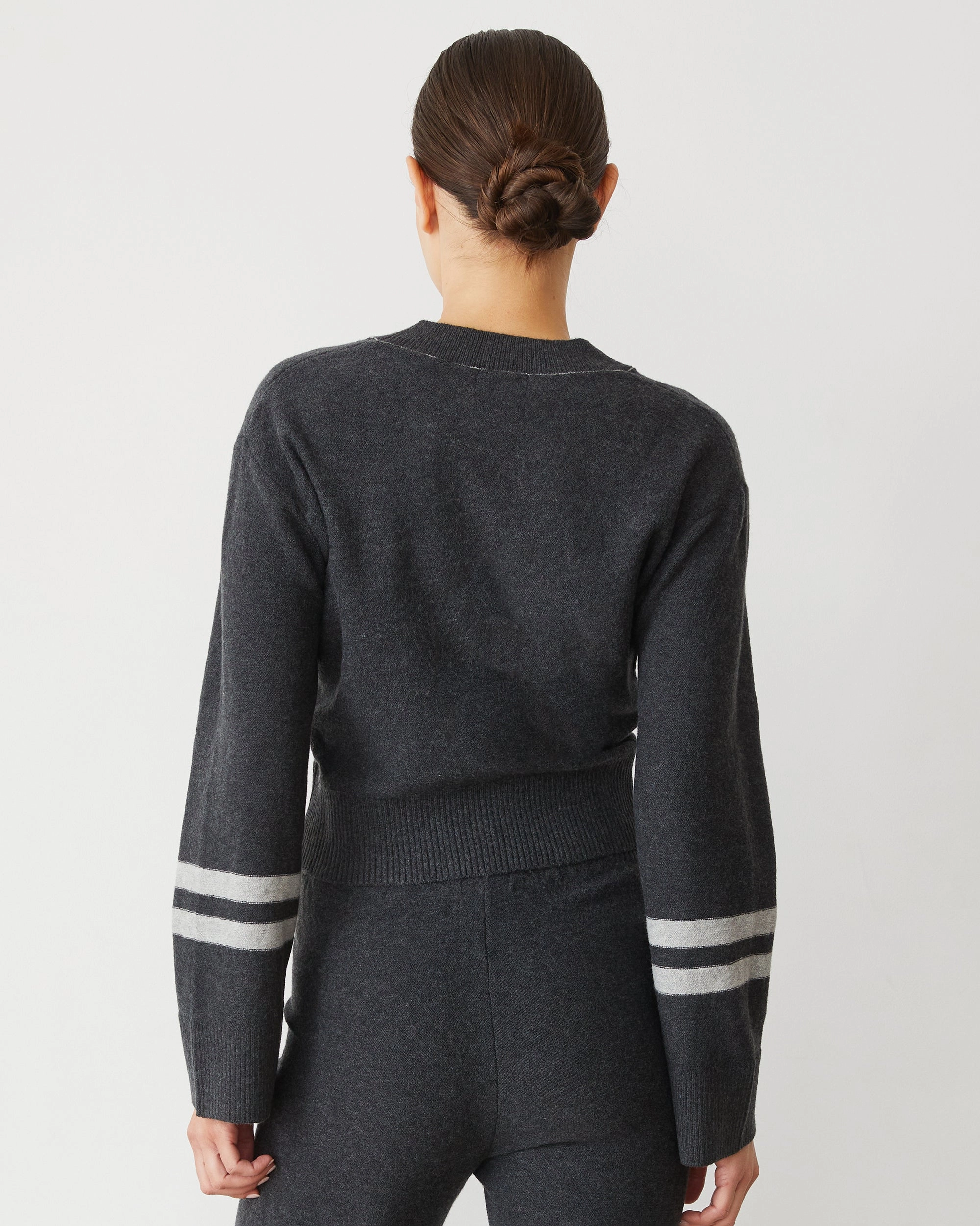 Sophisticated Fit Plush Stripe Sweater