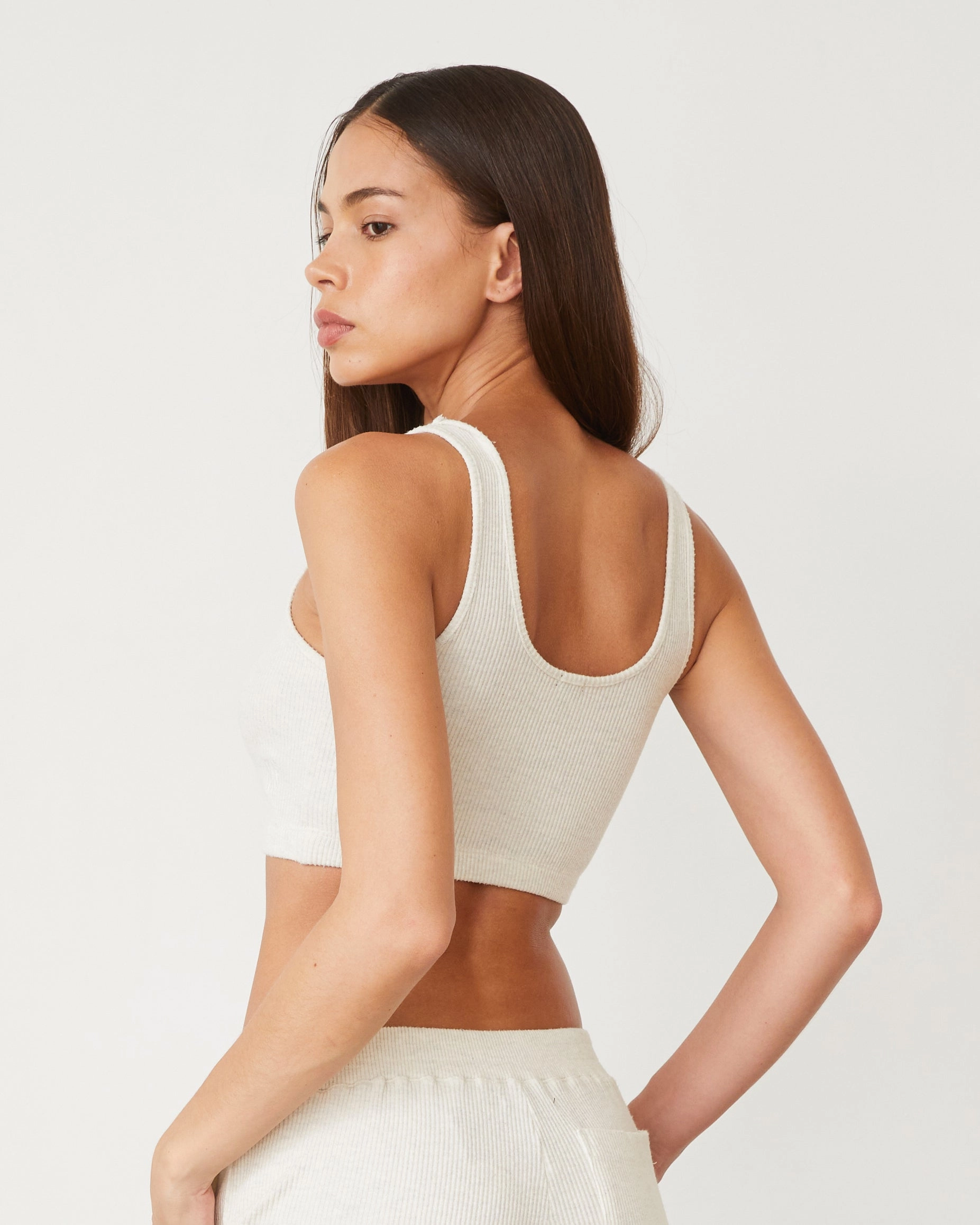 Sophisticated Trend Brushed Rib Bralette