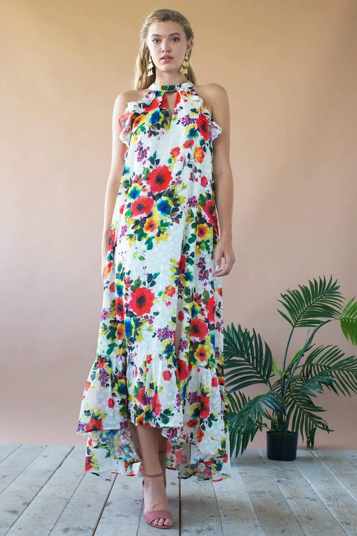 Eva Franco Dress Peking Dress - Vienna Bloom