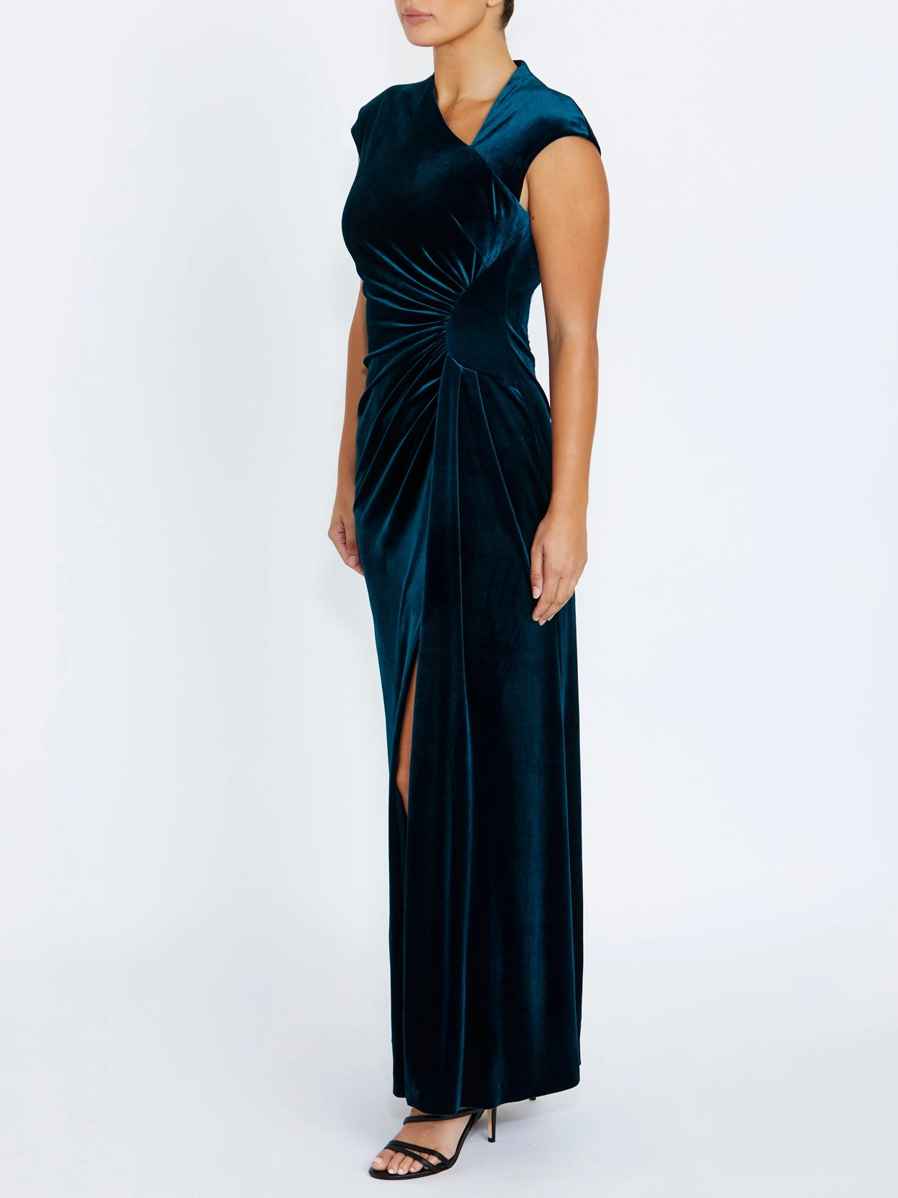 Sparkling Items Philomena Midnight Velour Gown