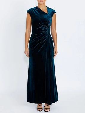 Breeze Grace Philomena Midnight Velour Gown