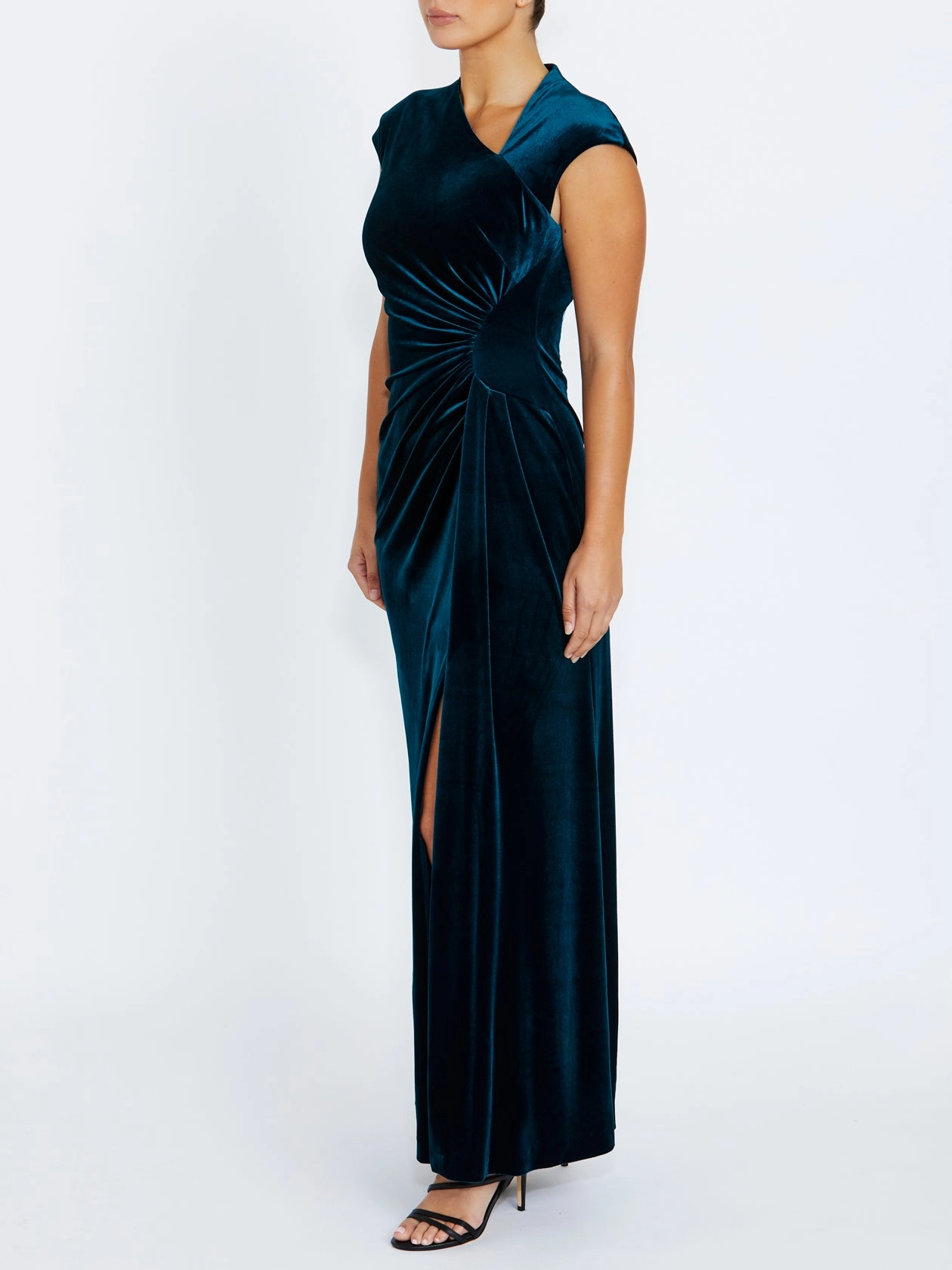 Sparkling Items Philomena Midnight Velour Gown