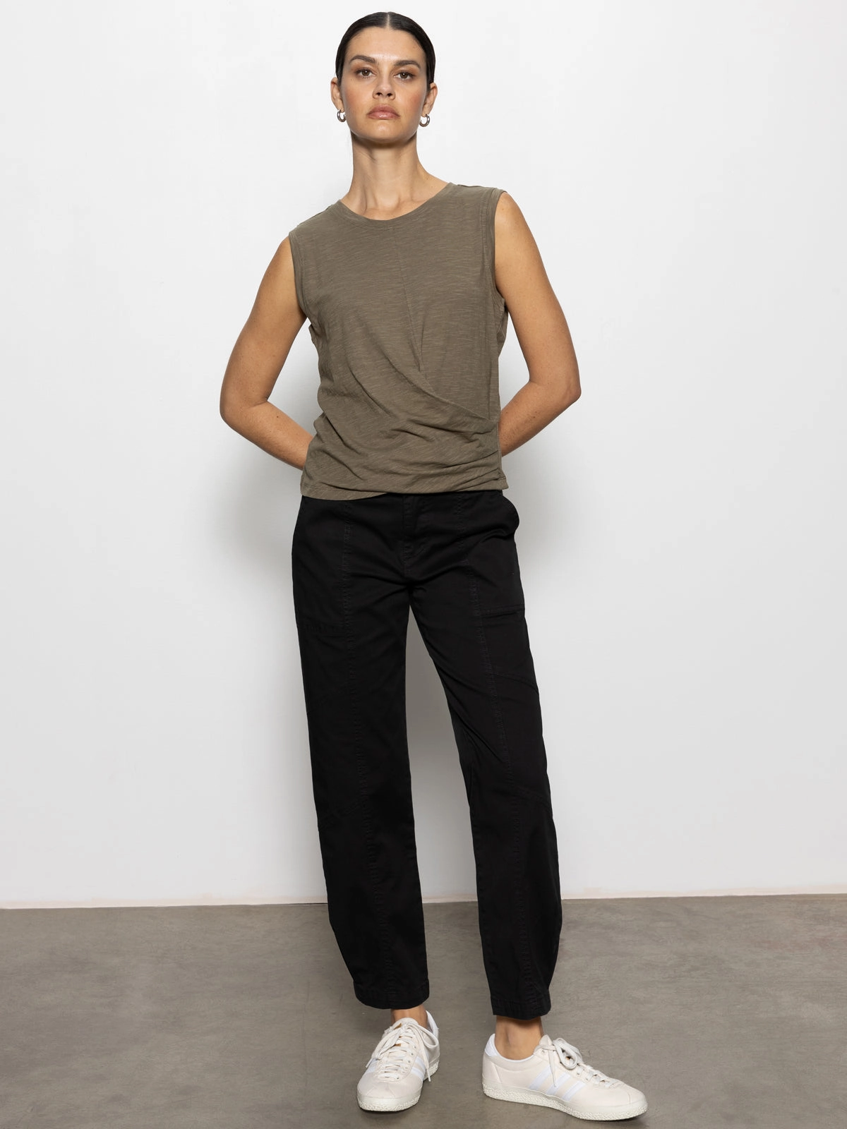 sports Sahara Tapered Standard Rise Pant Black