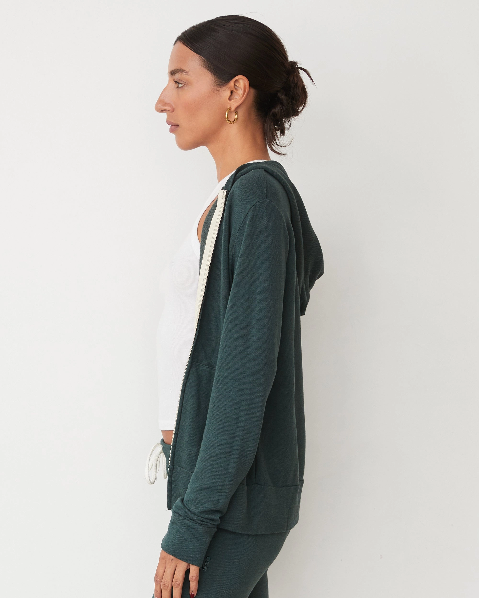 Sporty Look Supersoft Zip Up Hoody