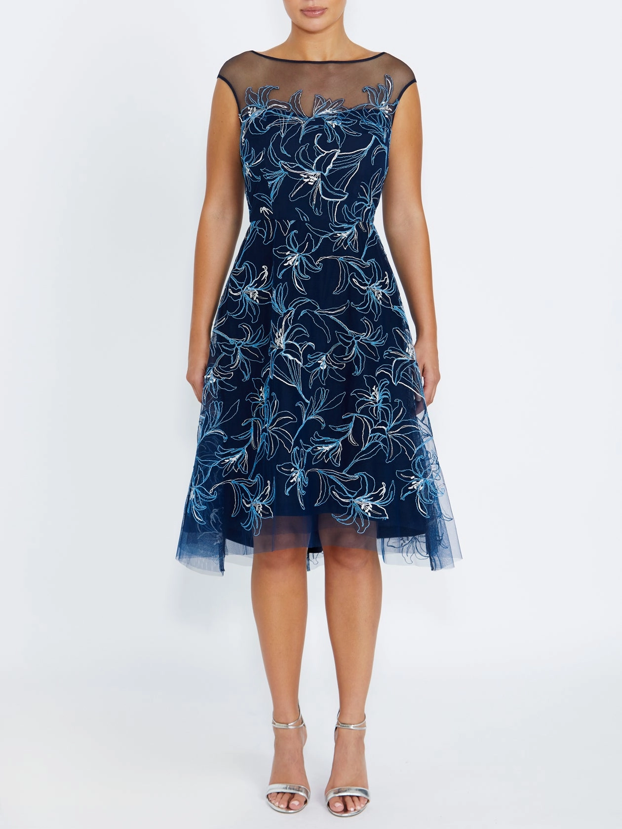 Stellar Midnight A-Line Dress Smart Chic Style