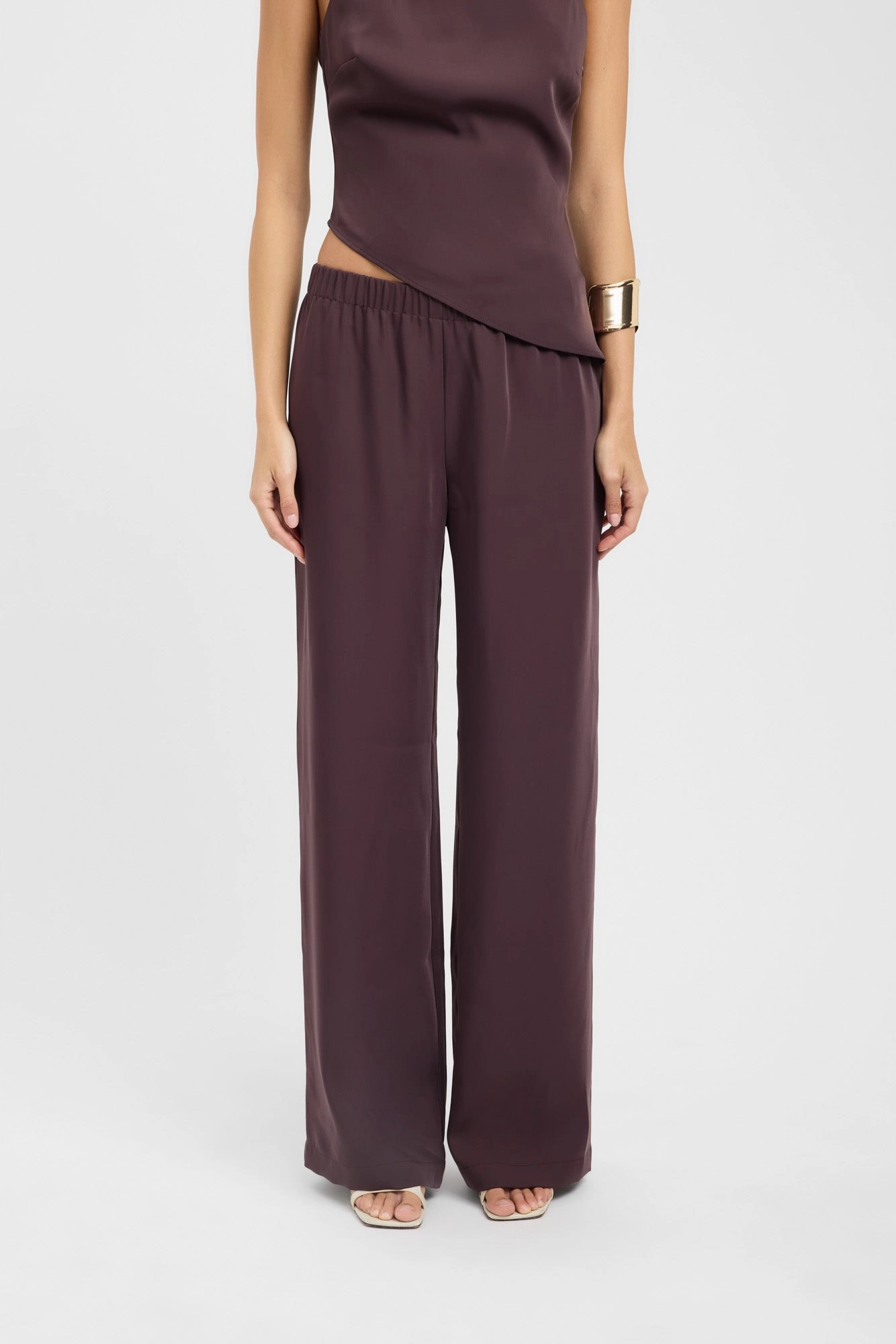 Straight Leg Maria Elastic Pant