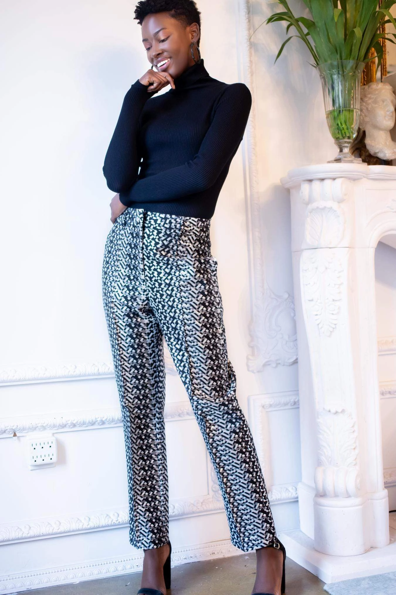 Straight Leg Nash Pants - Silverado