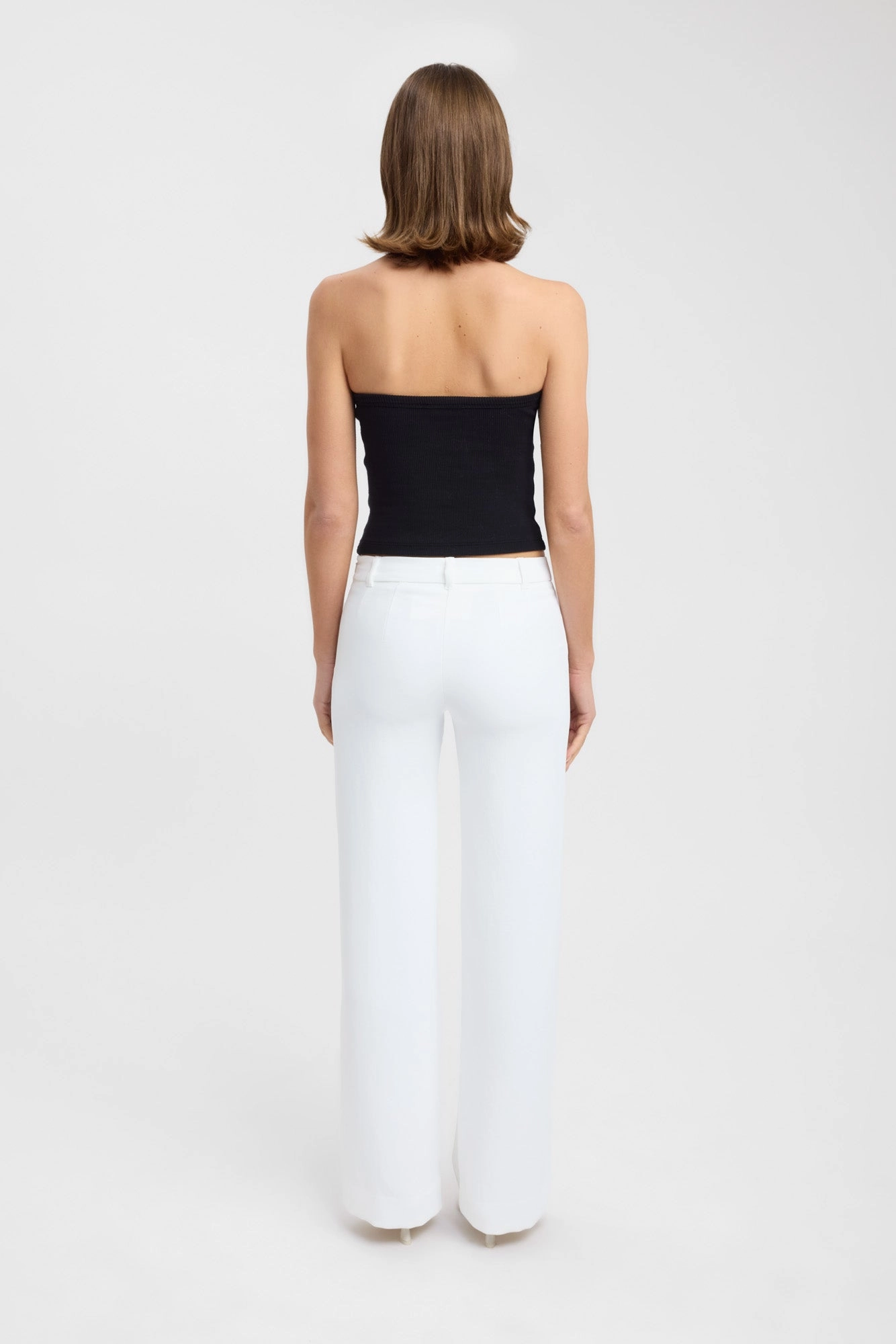 Straight Leg Oyster Core Low Rise Pant