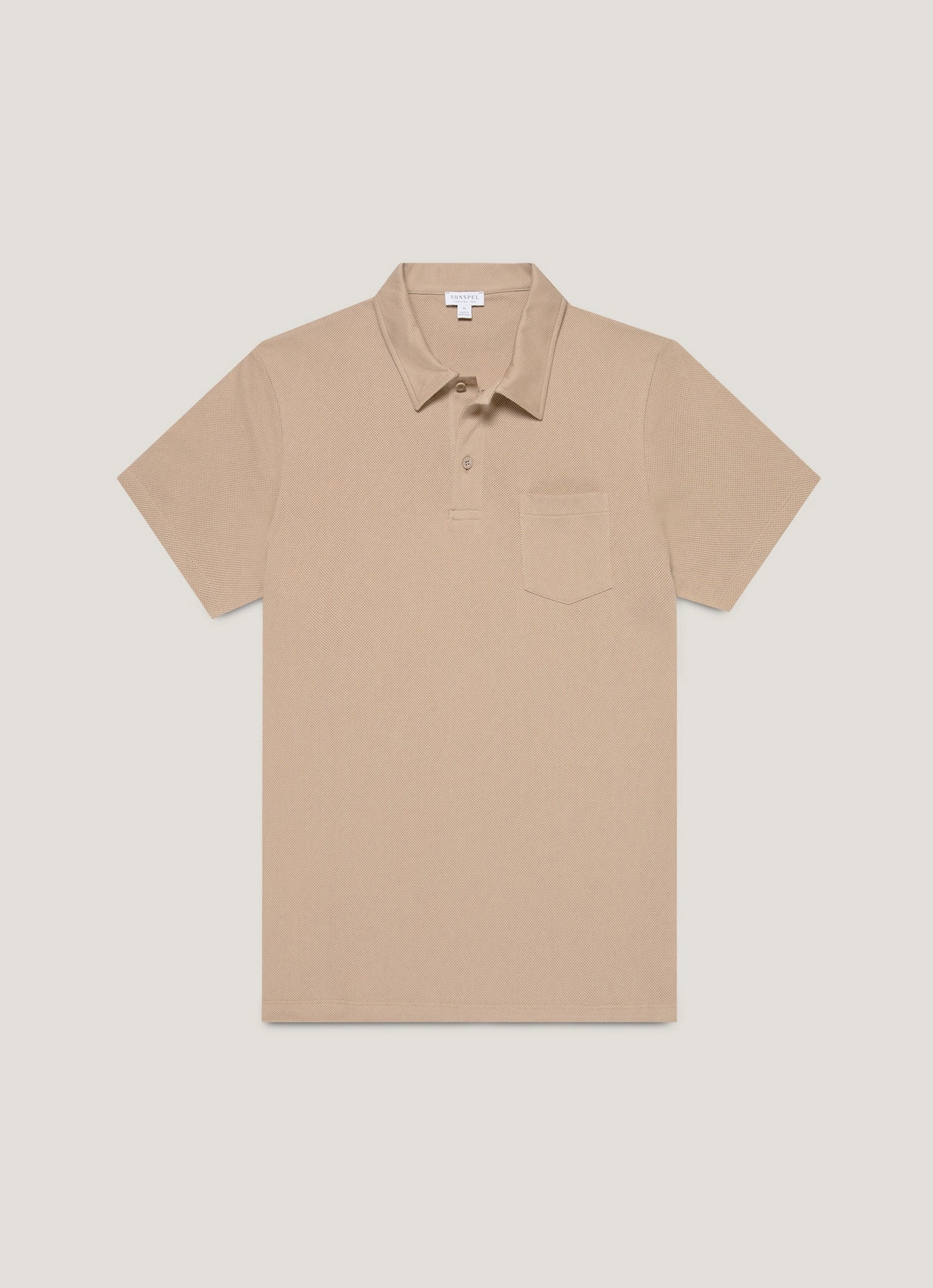 City Vibe Men's Riviera Polo Shirt in Mink