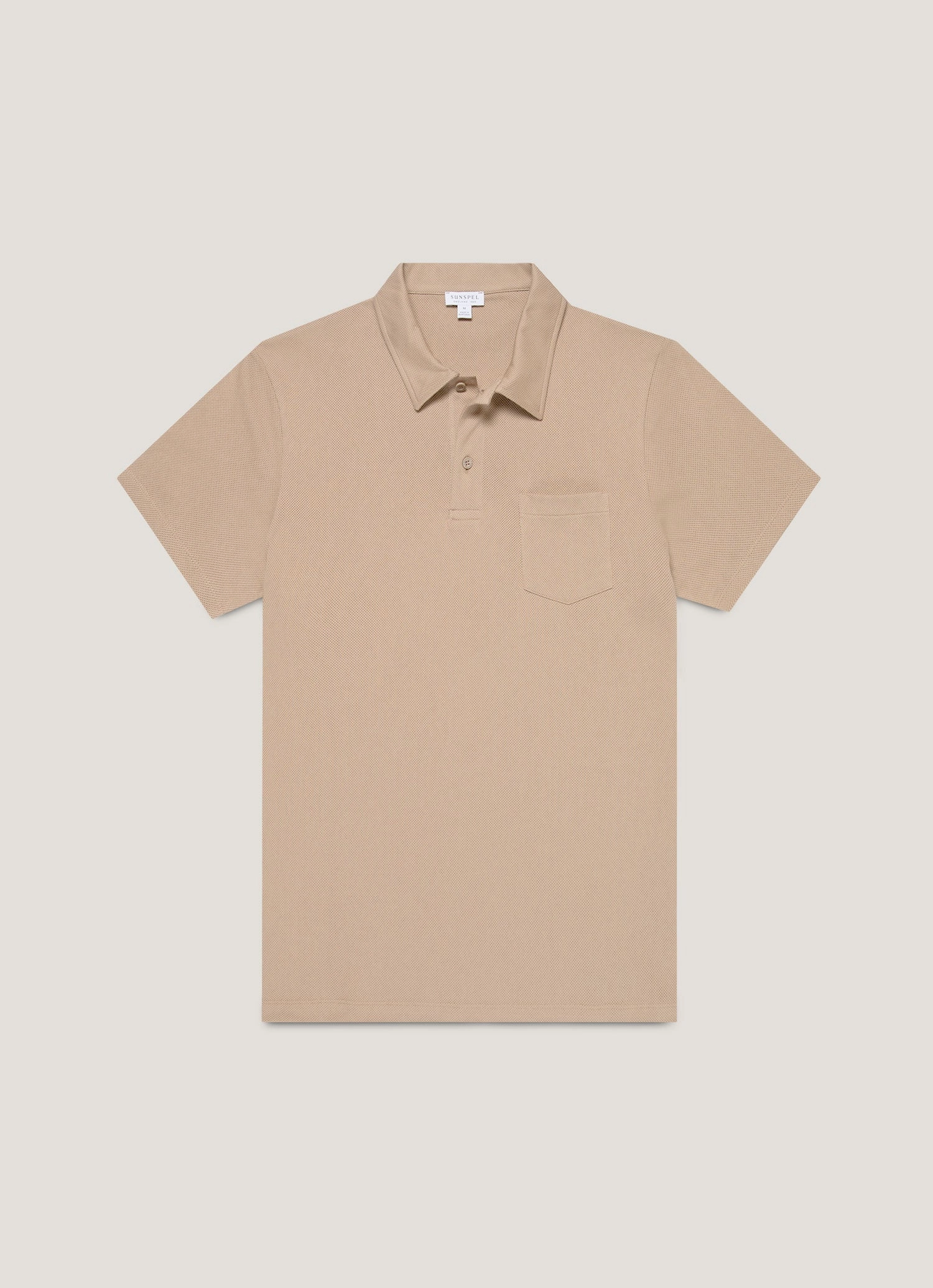 Timeless fit T-shirt Men's Riviera Polo Shirt in Mink