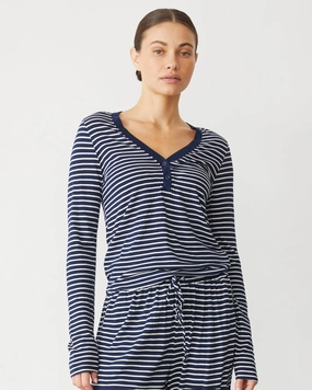 Premium Daily Smart Visitor Stripe Henley