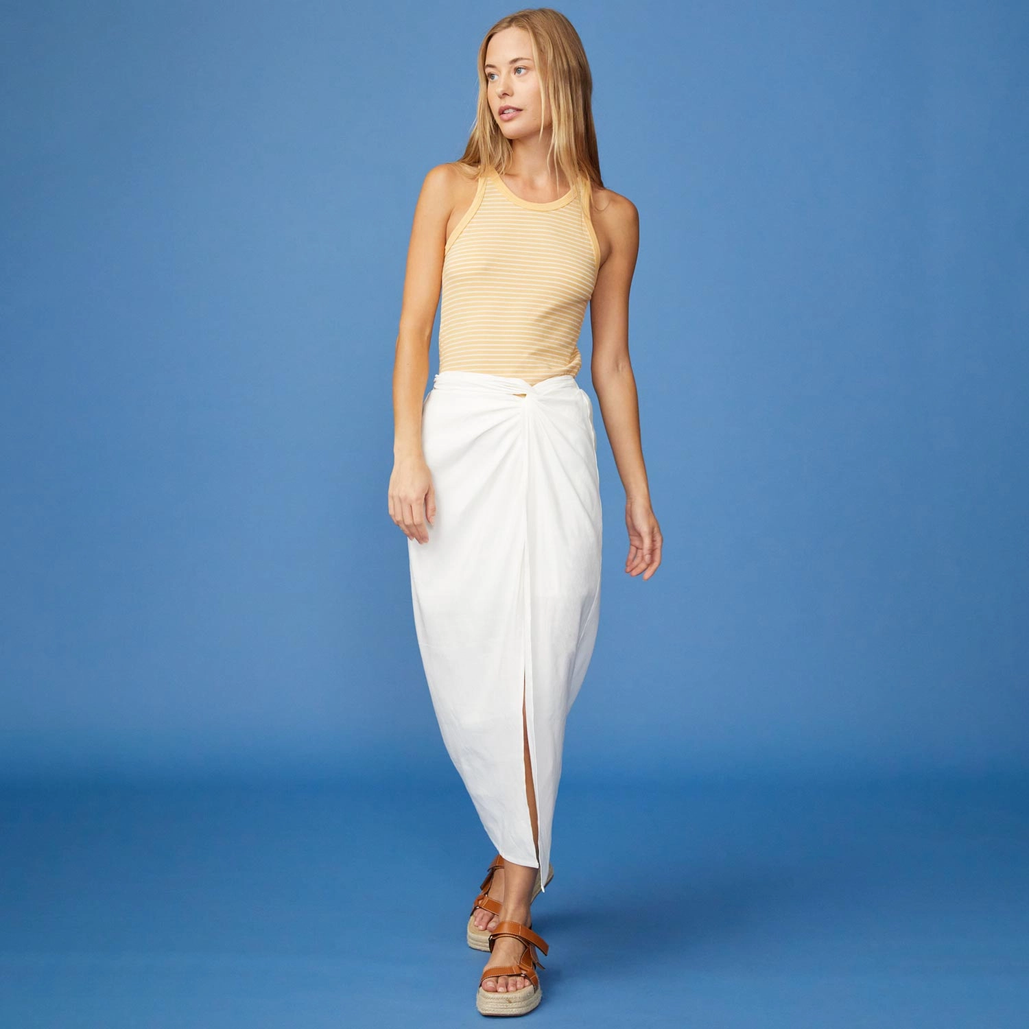 Adjustable fit vest Stripe Narrow Tank