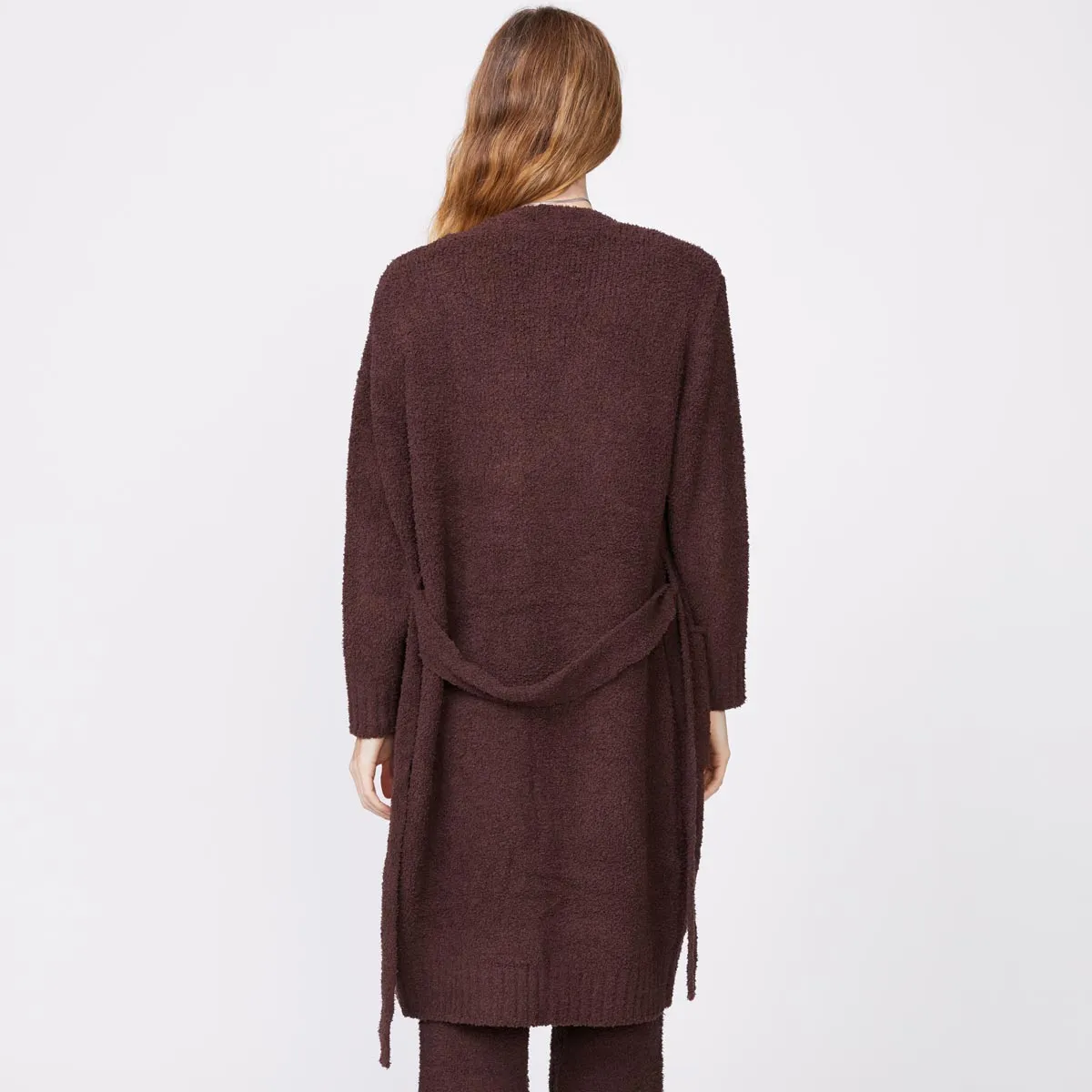 Structured Quality Plush Sweater Robe