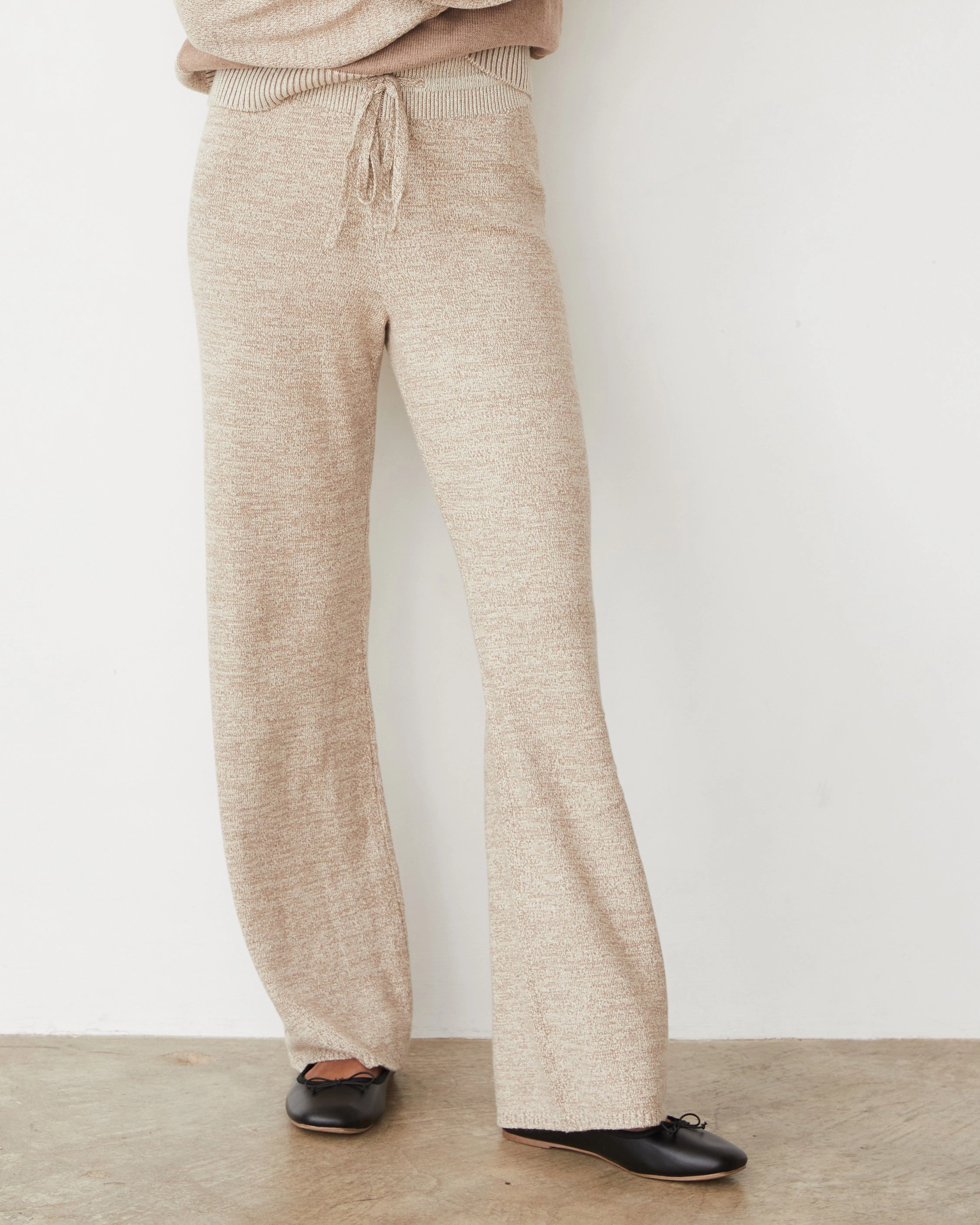Structured Vibe Organic Cotton Cashmere Relaxed Pant