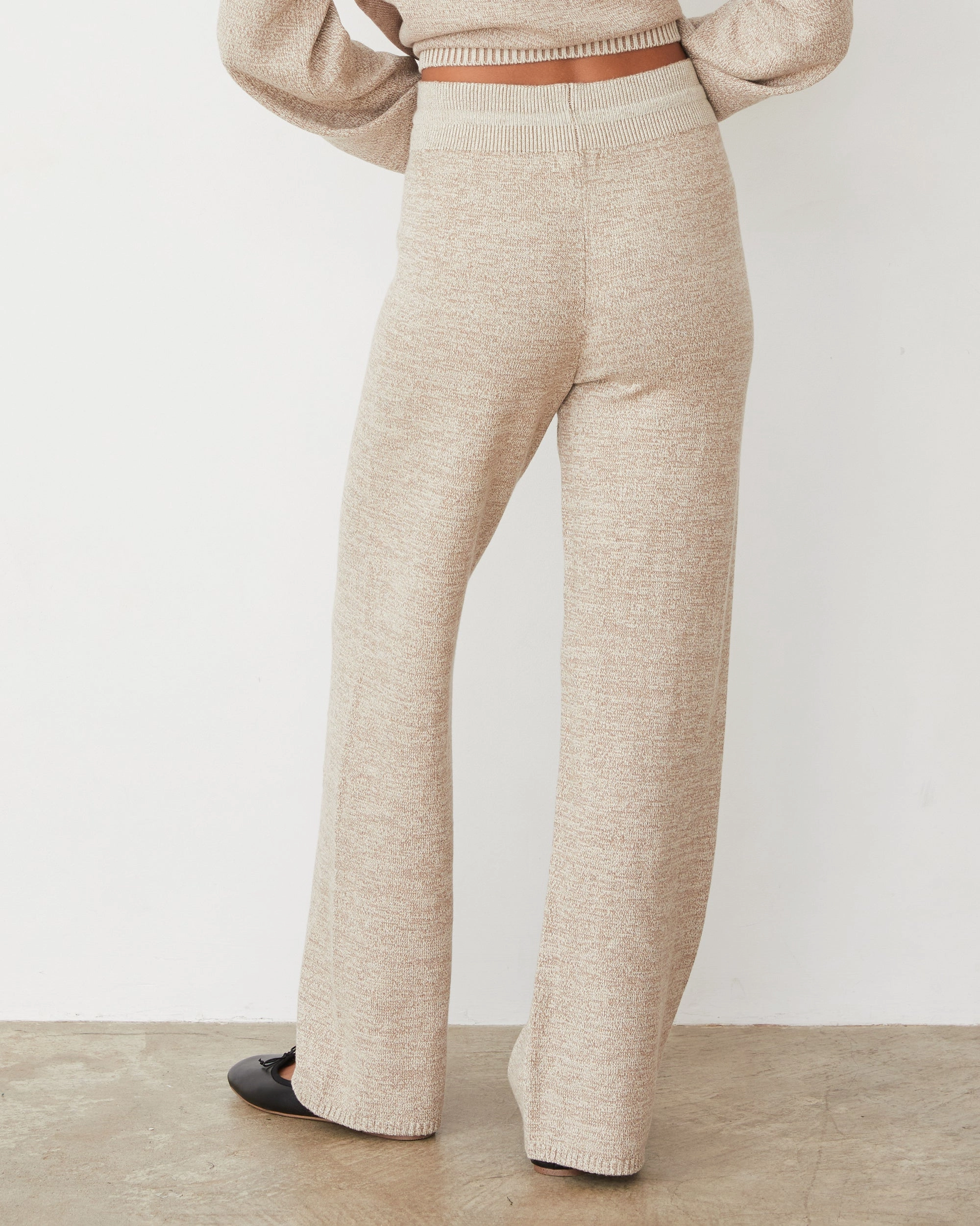 Structured Vibe Organic Cotton Cashmere Relaxed Pant