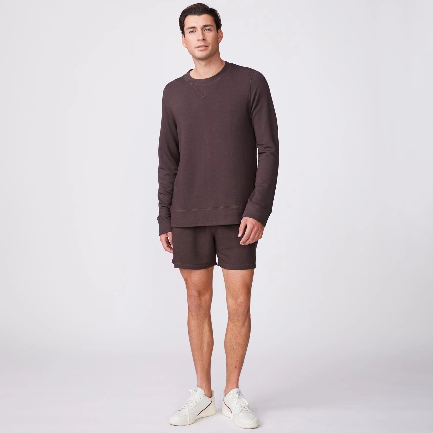 Structured Vibe Supersoft Fleece Crew Neck Sweatshirt