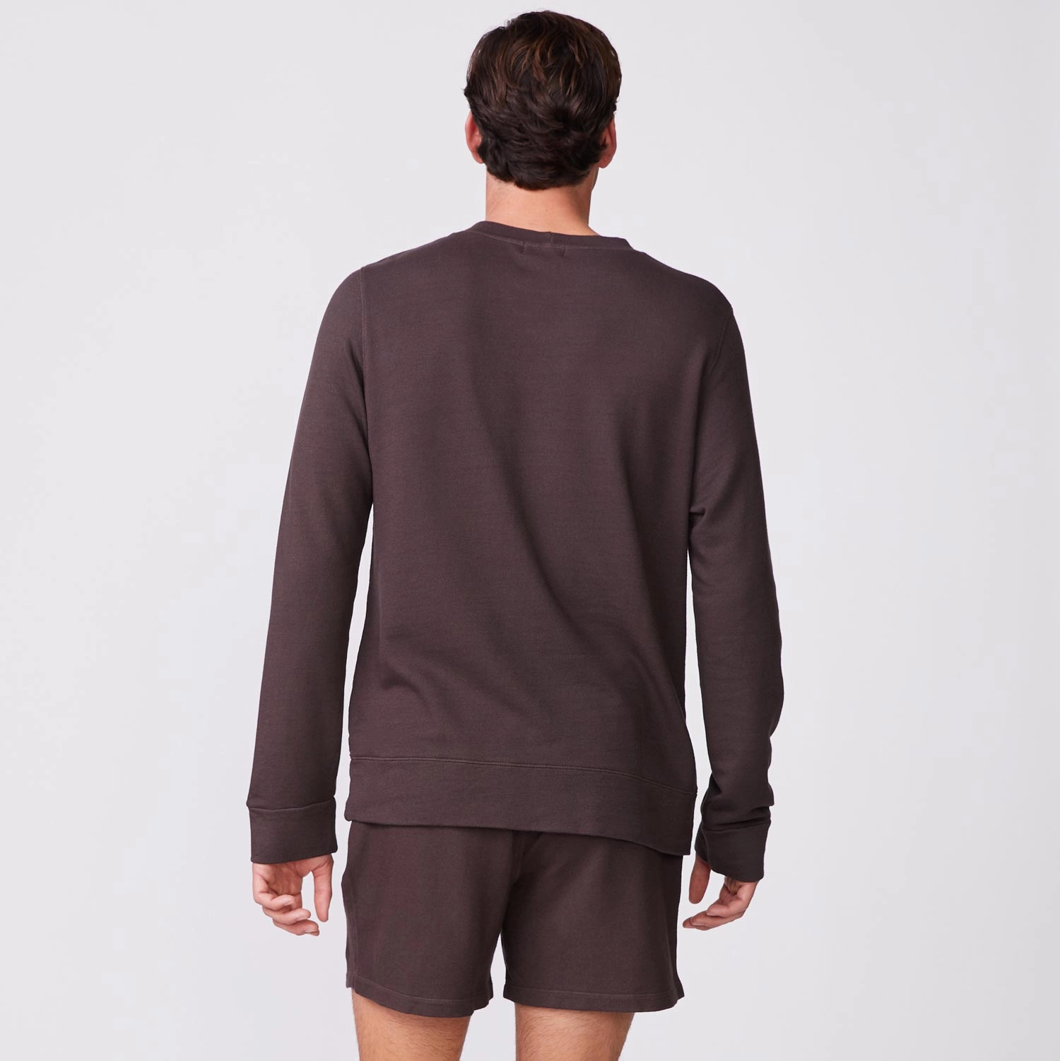 Structured Vibe Supersoft Fleece Crew Neck Sweatshirt