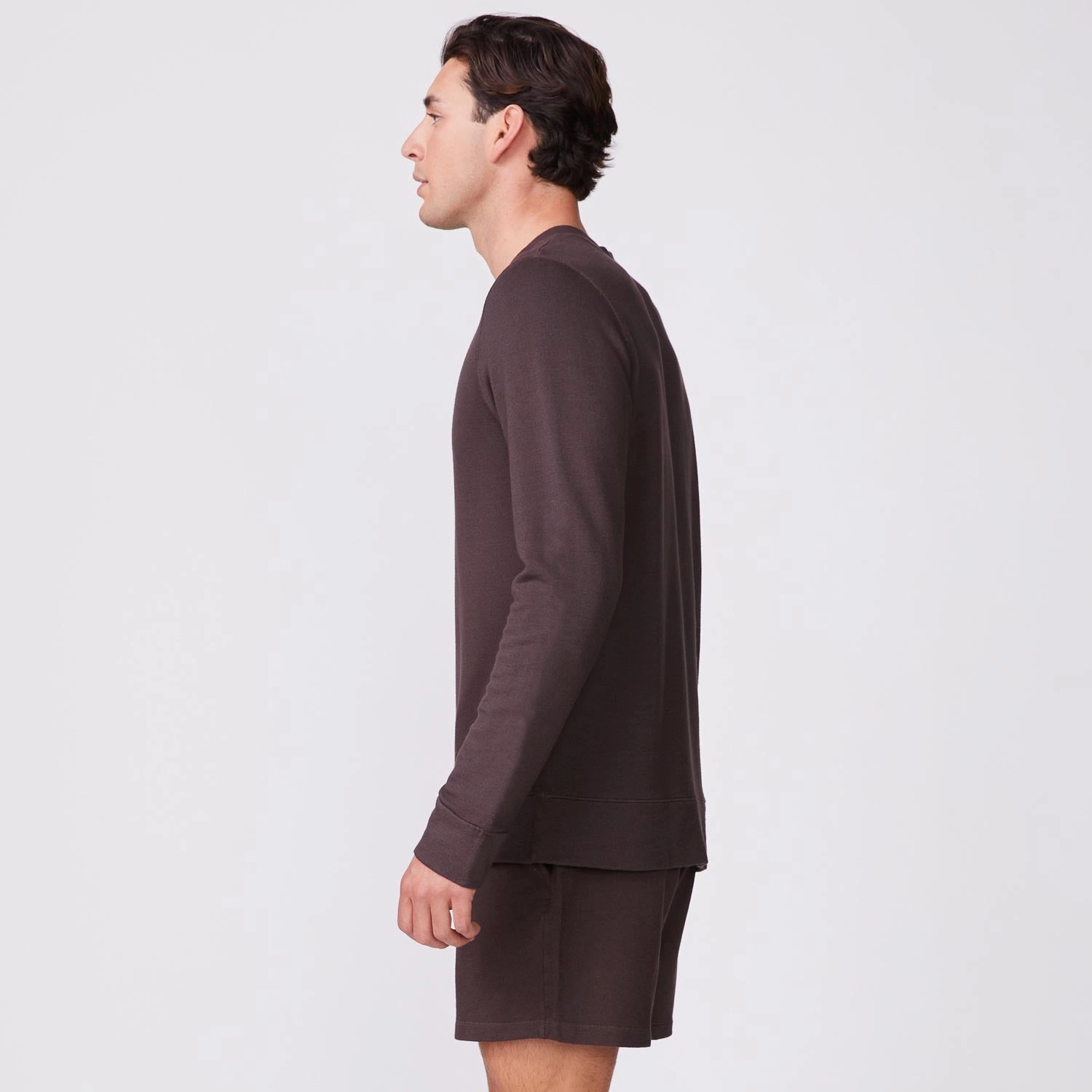 Structured Vibe Supersoft Fleece Crew Neck Sweatshirt