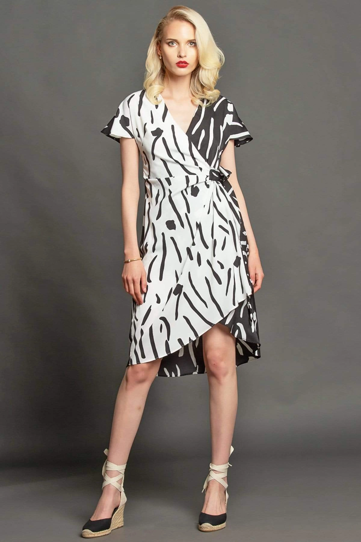 Stunning Wear Marika Dress - Domino