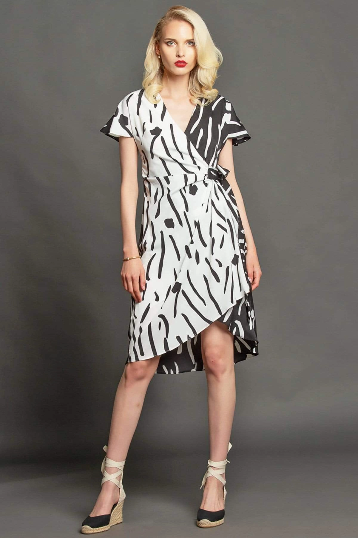 Stunning Wear Marika Dress - Domino