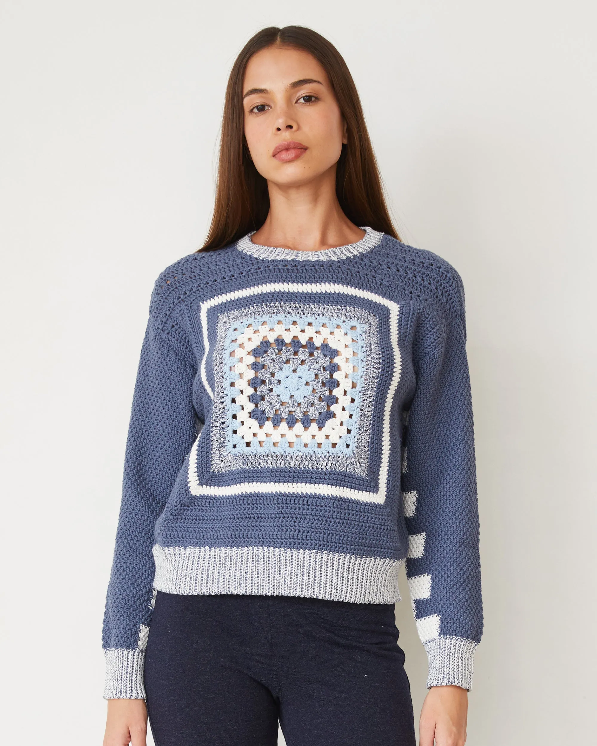 Stylish Chic Vibe Crochet Pullover Sweater