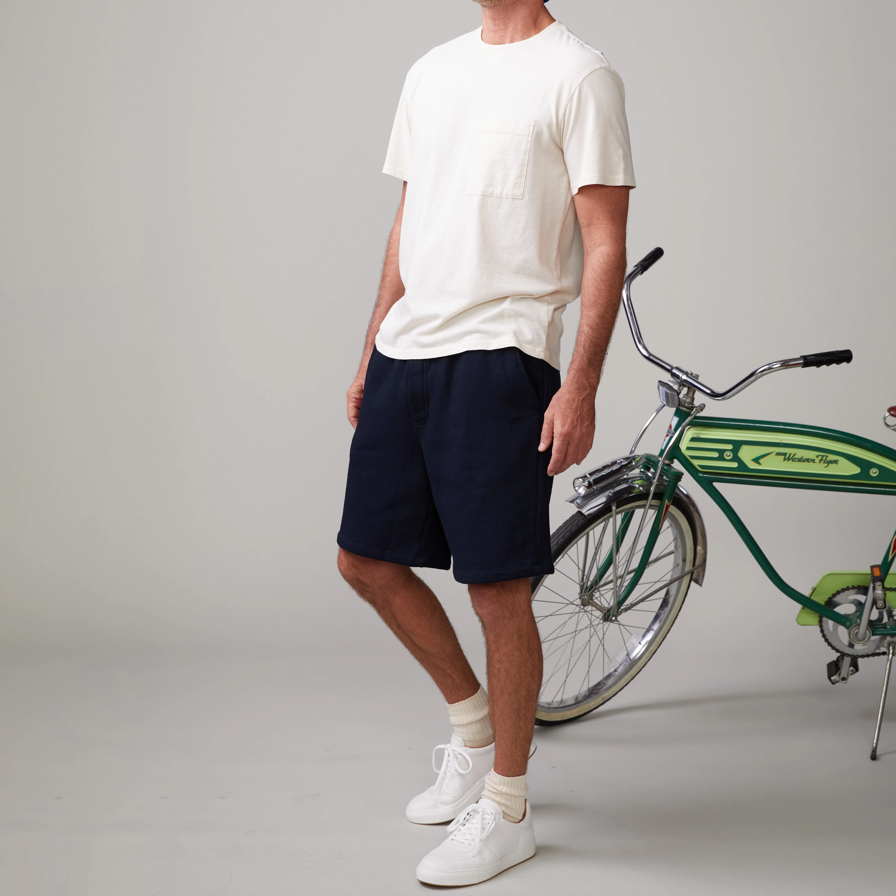 Stylish Detail Relaxed Pocket Crew