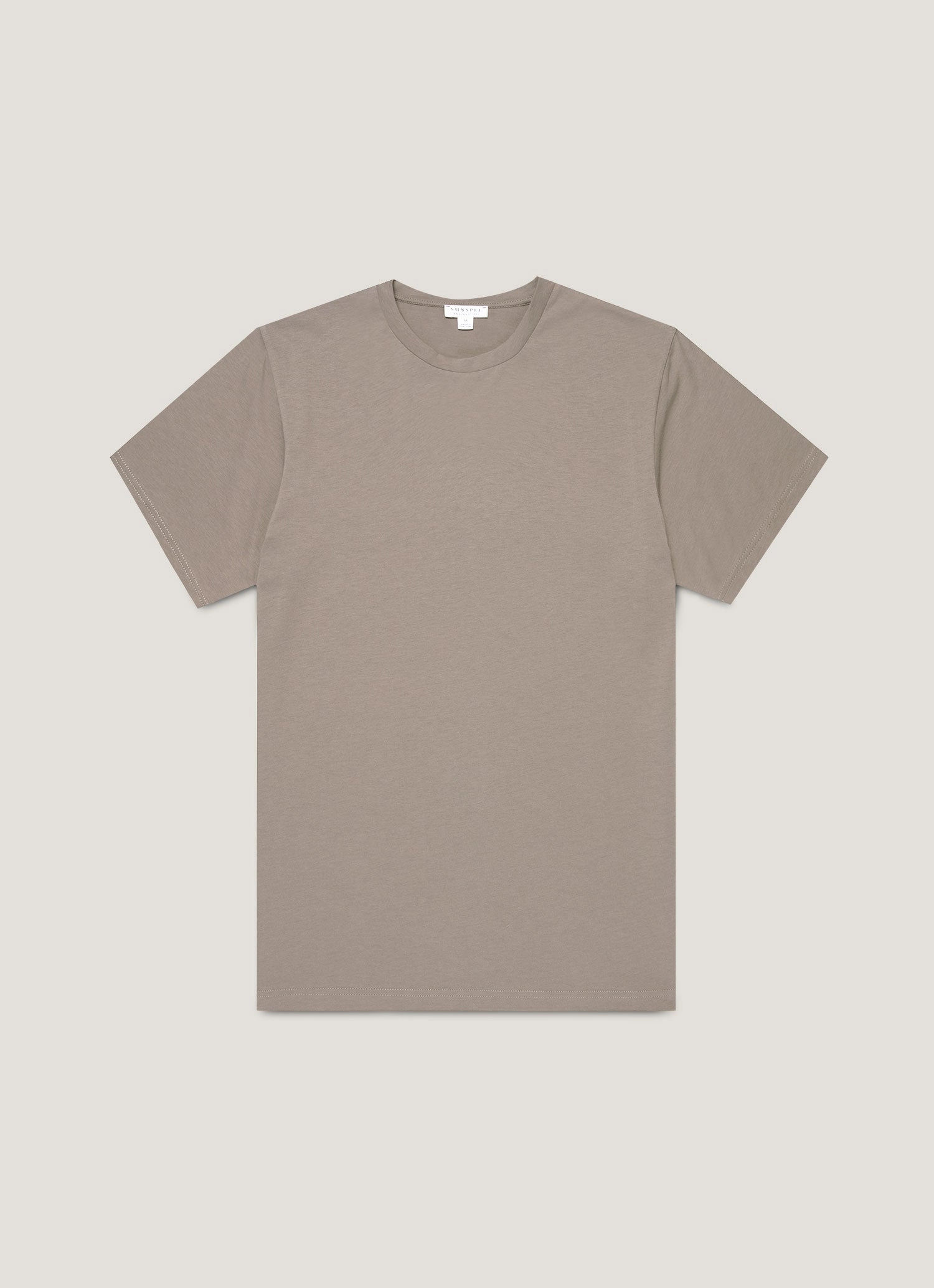 Men's Riviera Midweight T-shirt in Iron Grey Sporty casual style Breathable everyday shirt