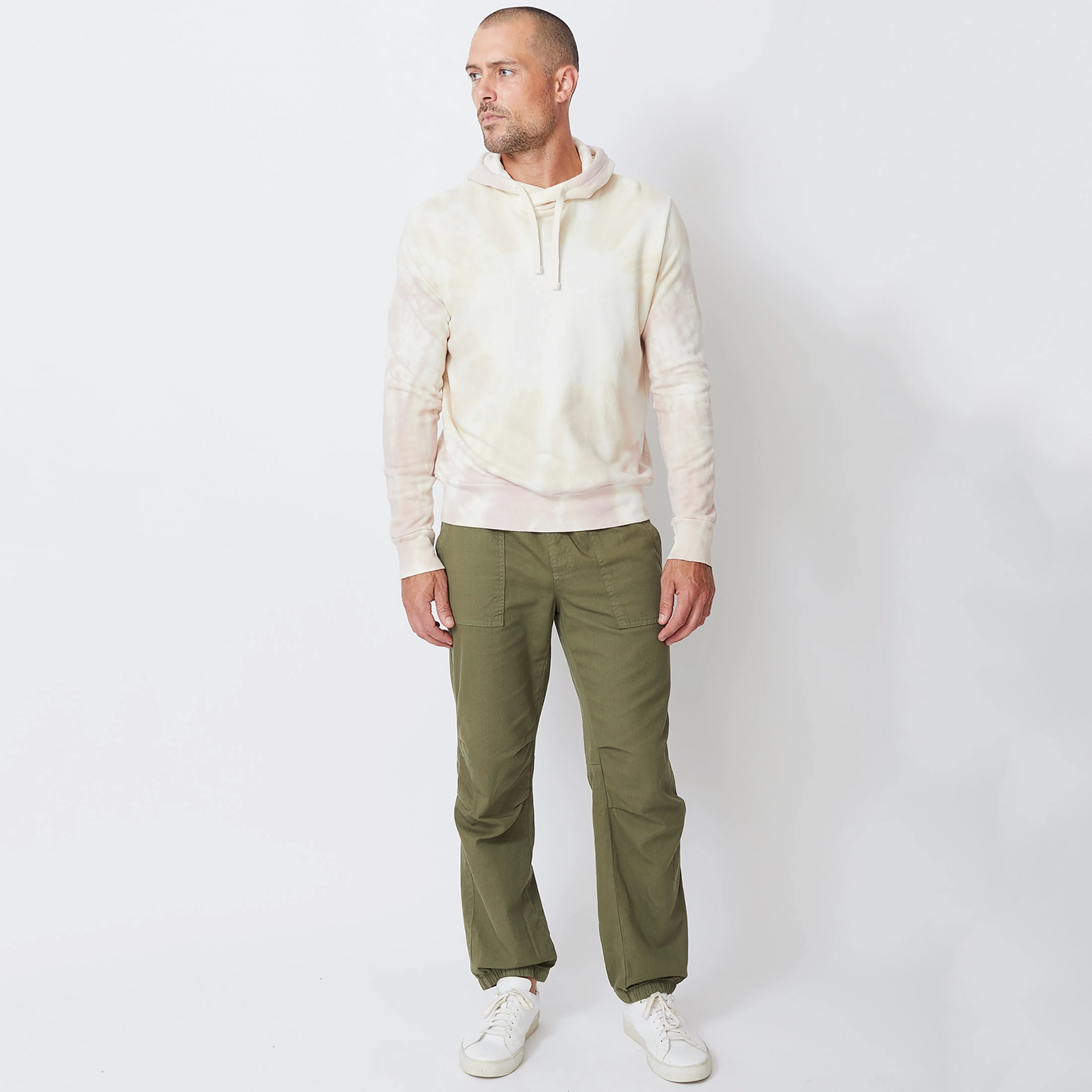 Sunburst Tie Dye Pullover Hoody Bold Trend