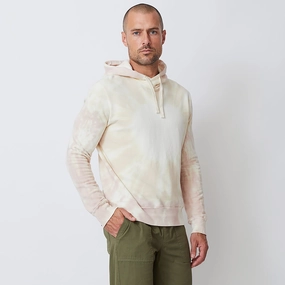 Sunburst Tie Dye Pullover Hoody Smart Model