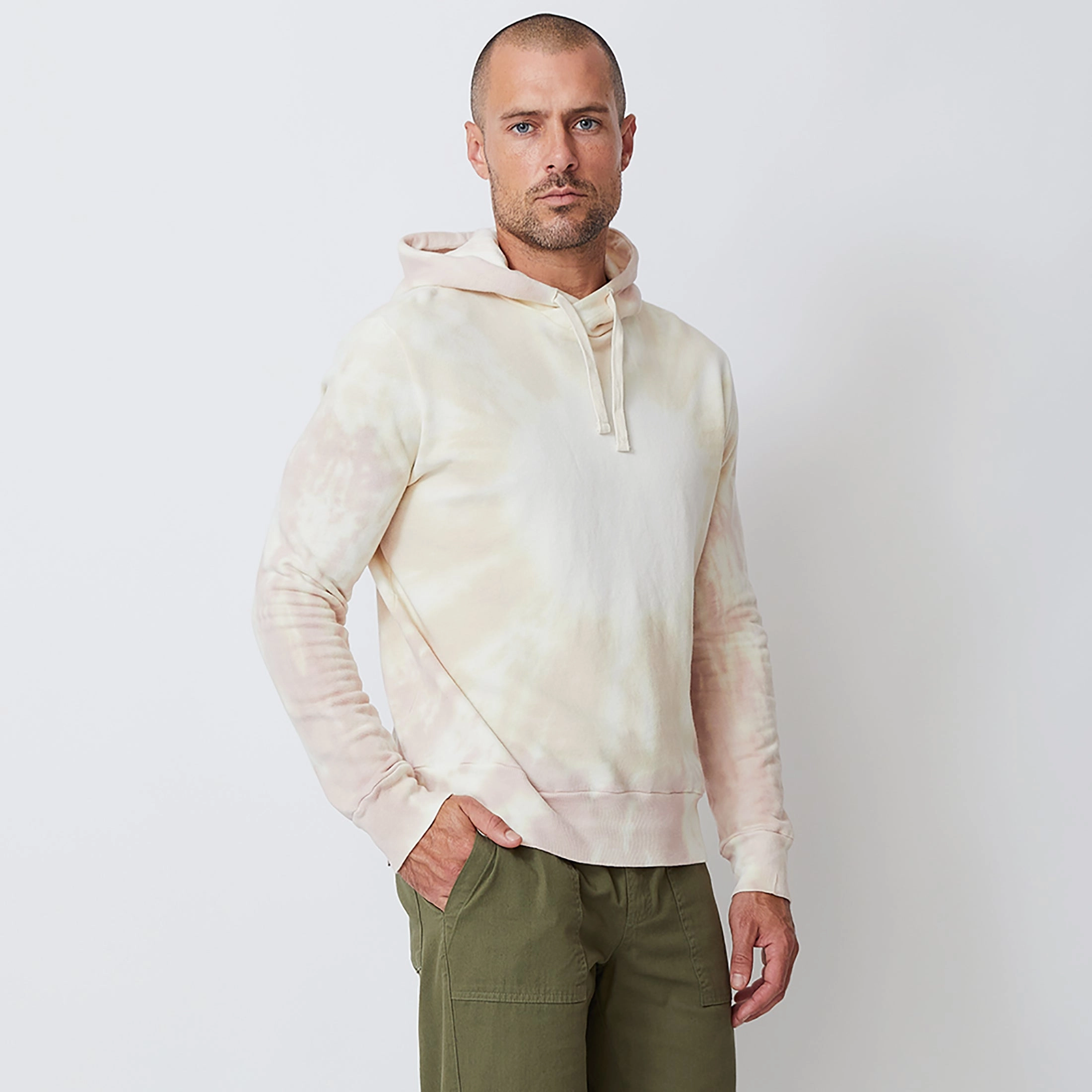 Casual chic Smart Youth Sunburst Tie Dye Pullover Hoody