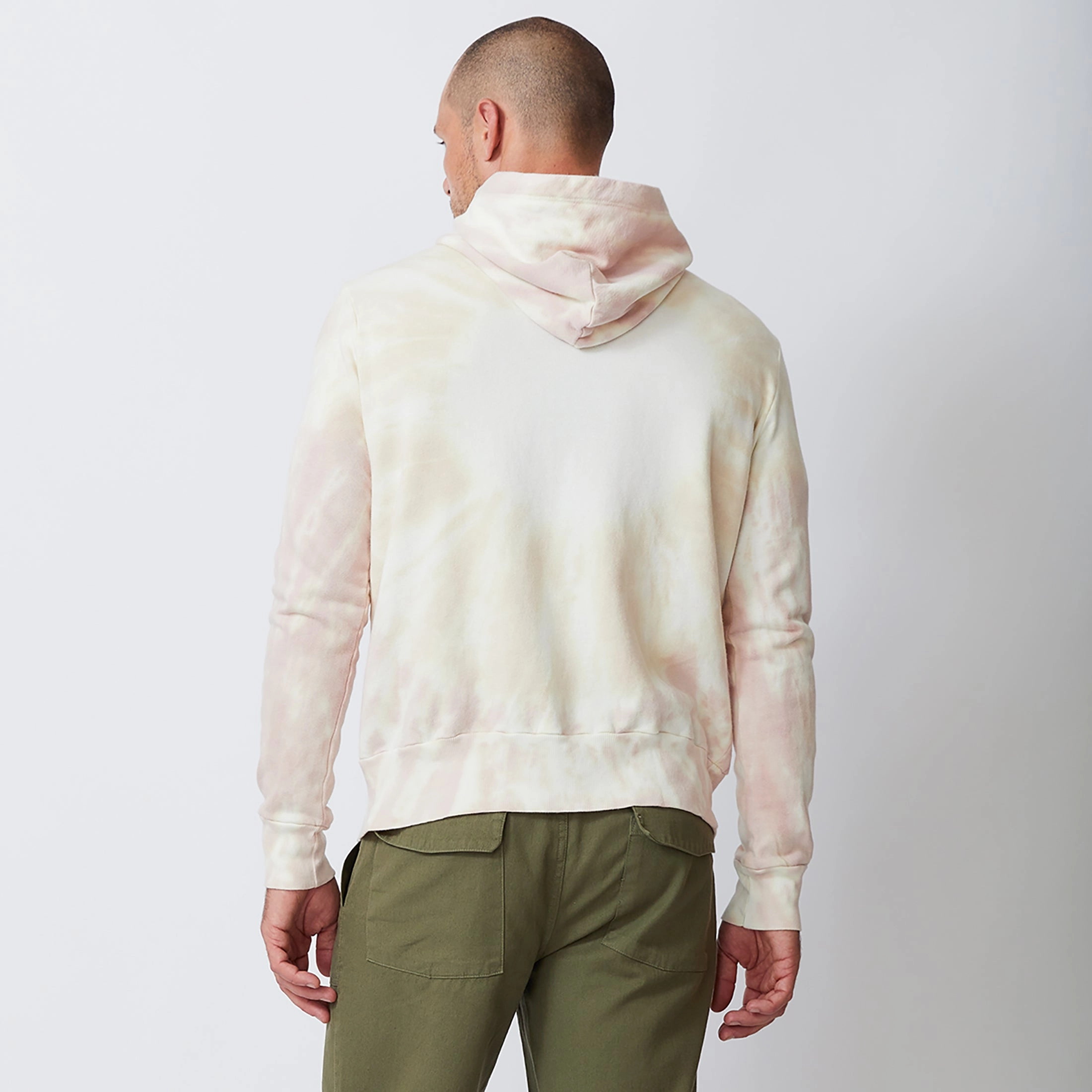 Sunburst Tie Dye Pullover Hoody Bold Trend