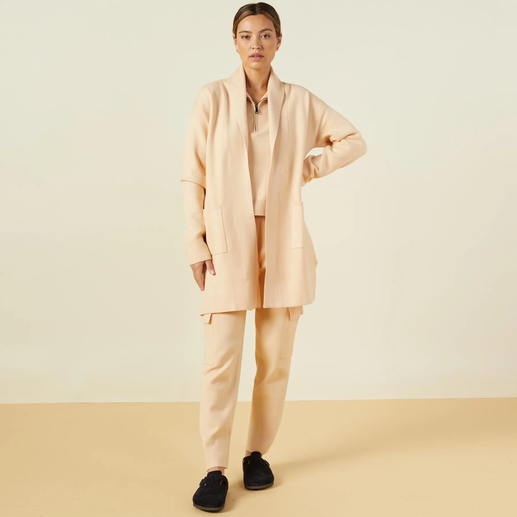 Supersoft Sweater Knit Cardigan Sleek Trend