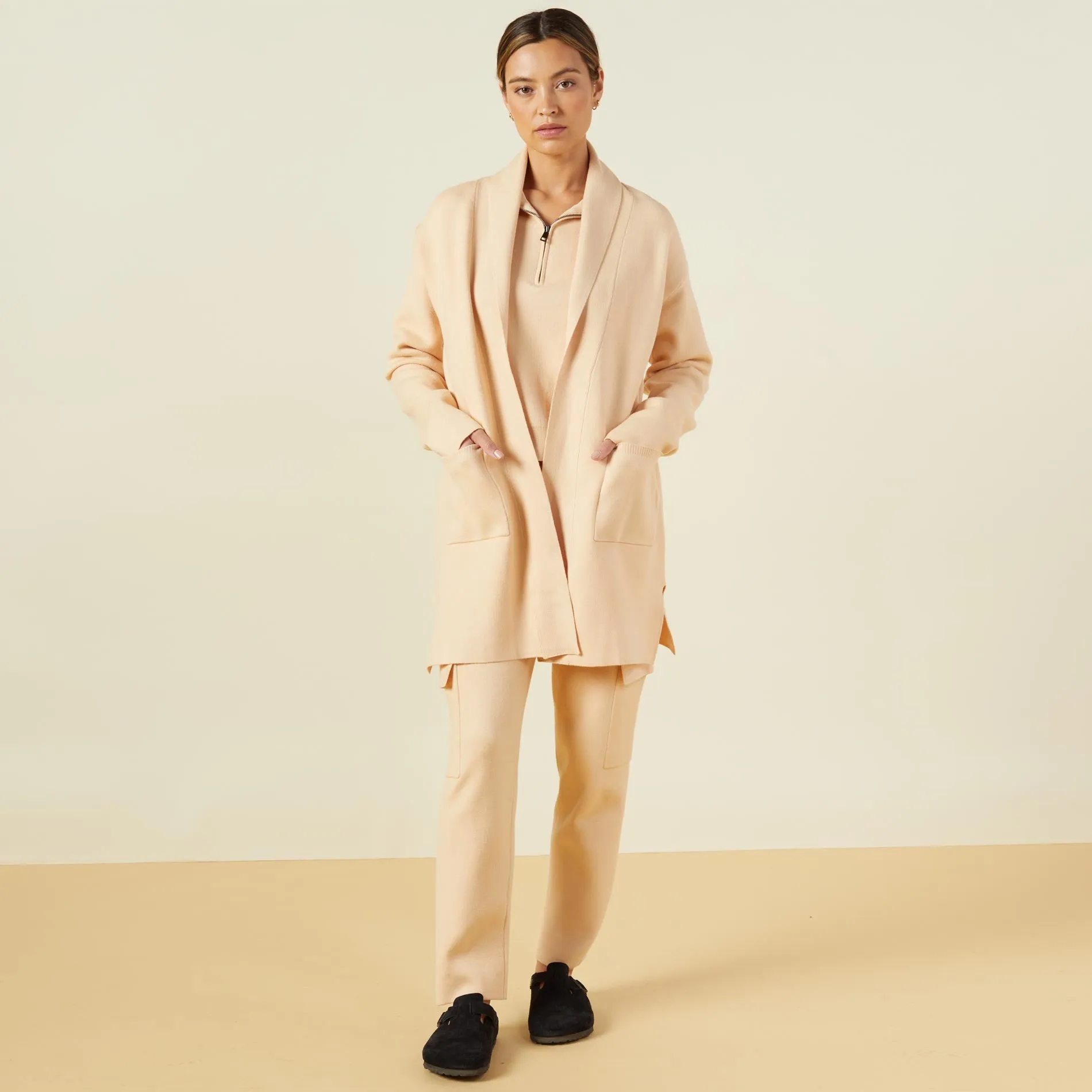 Supersoft Sweater Knit Cardigan Sleek Trend