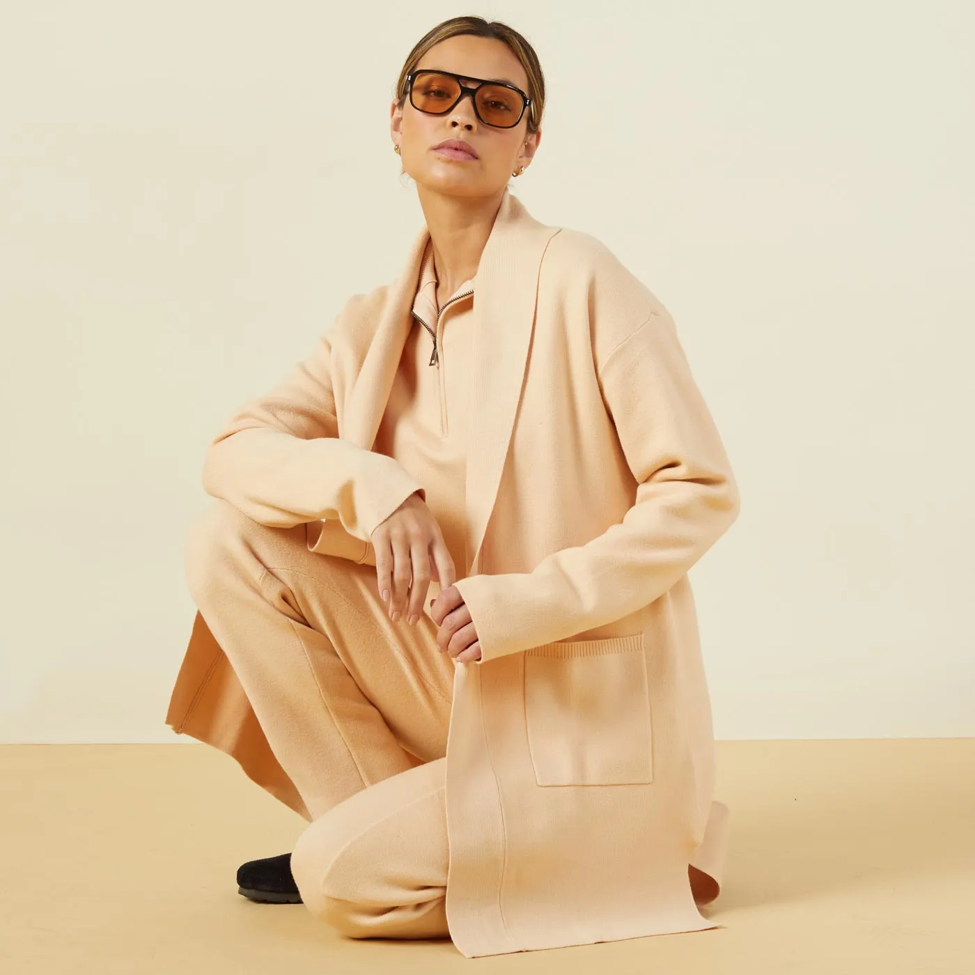 Supersoft Sweater Knit Cardigan Plus Size confident look