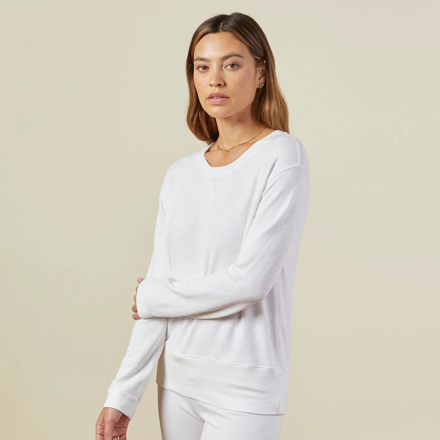 Supersoft Crew Neck Sweatshirt Classic Look