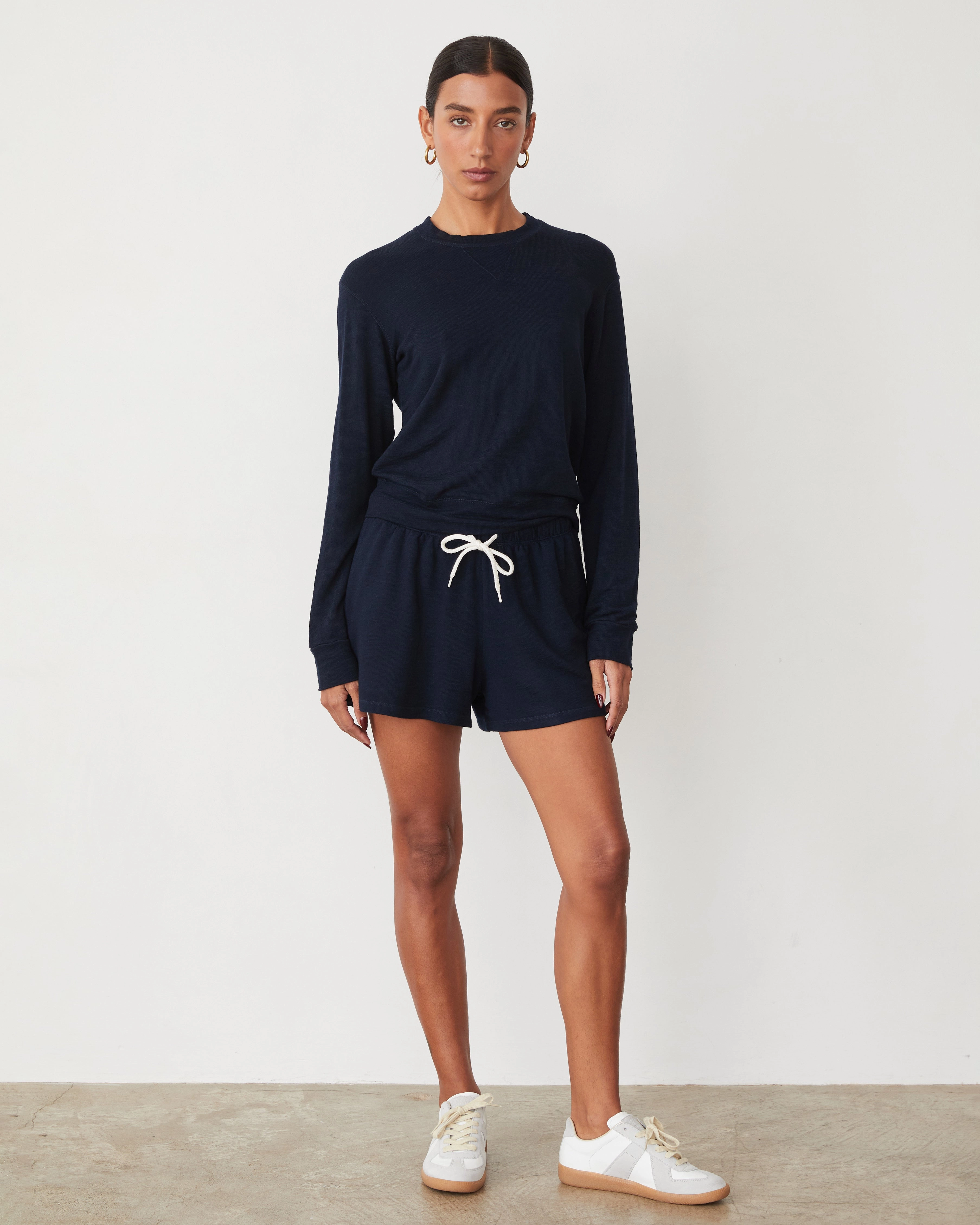 Supersoft Crew Neck Sweatshirt Minimal Trend