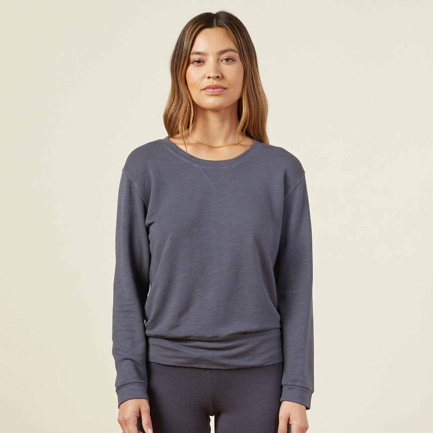 Supersoft Crew Neck Sweatshirt Modern Chic Fit