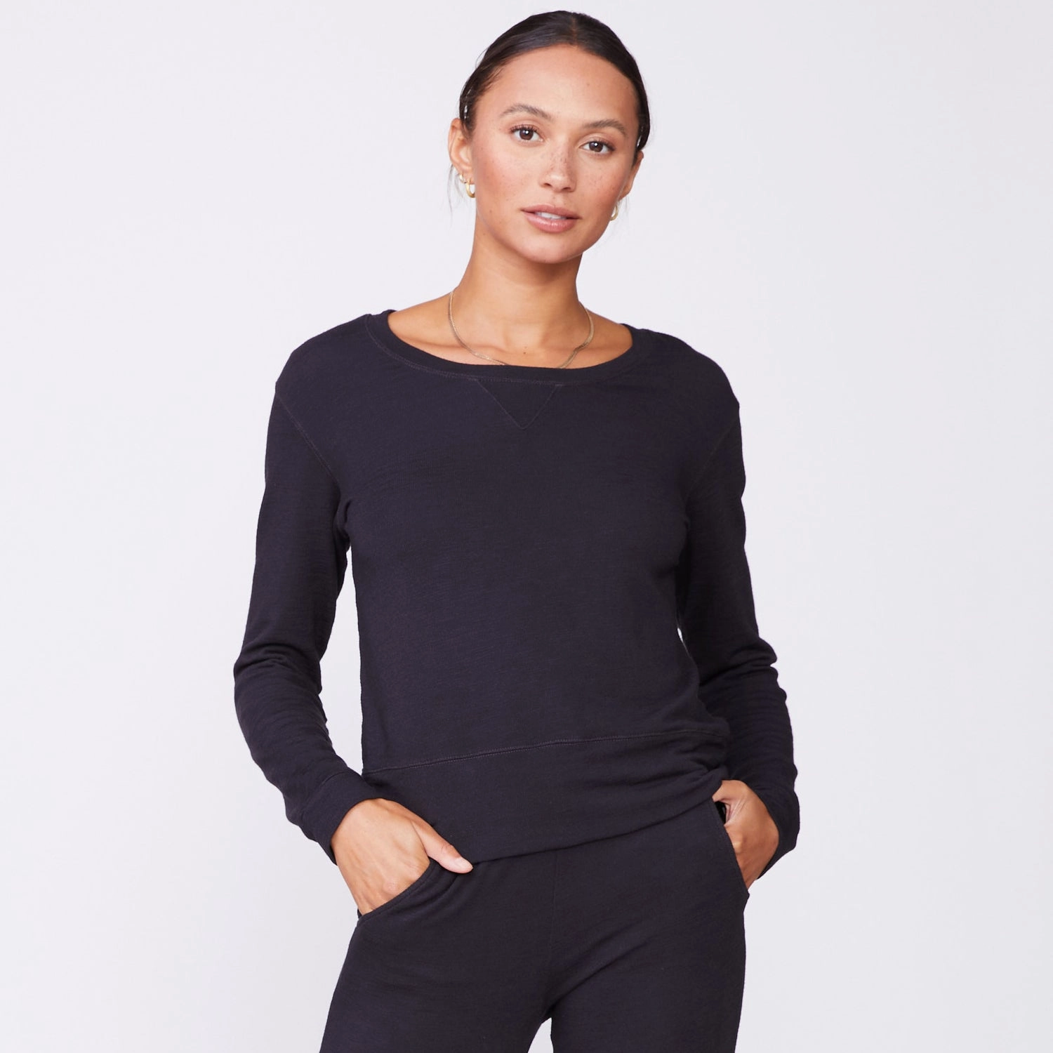 Supersoft Crew Neck Sweatshirt Airy summer dress