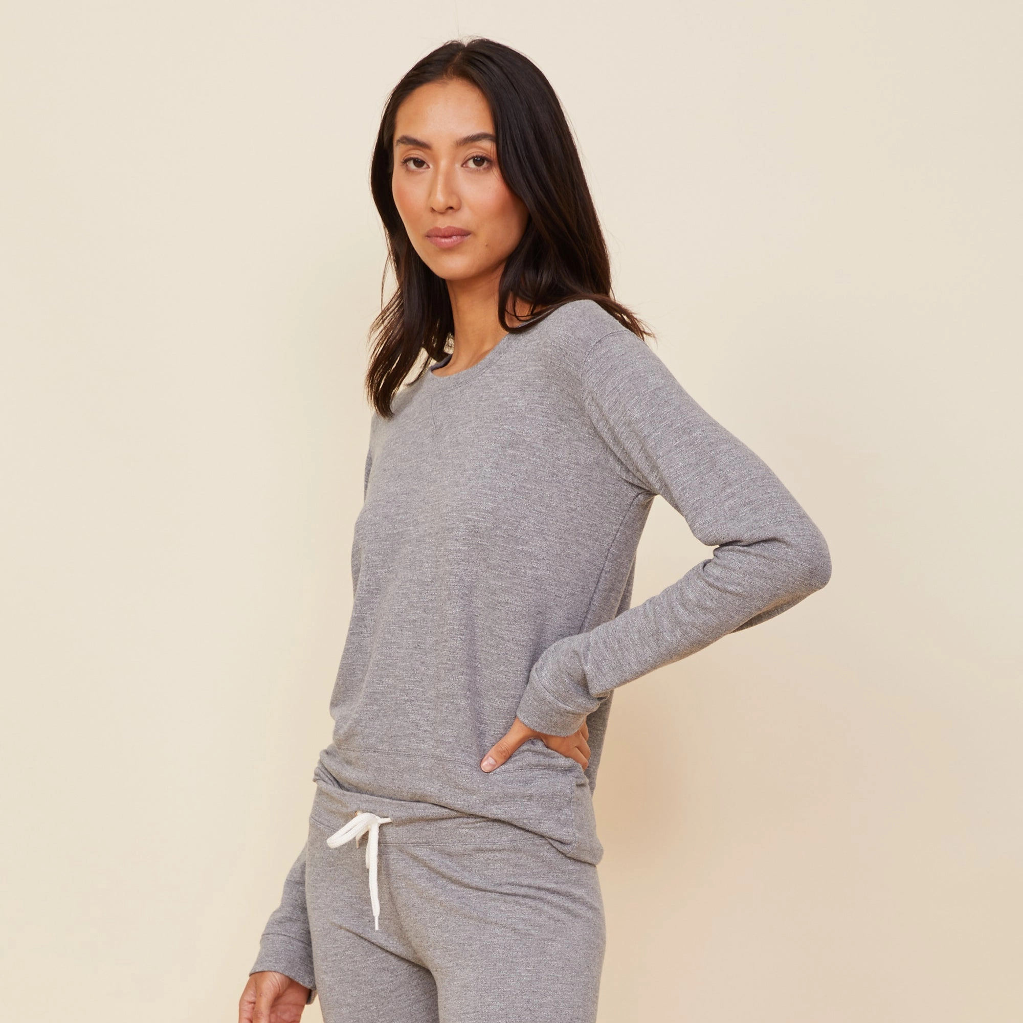 Supersoft Crew Neck Sweatshirt Stylish Appeal