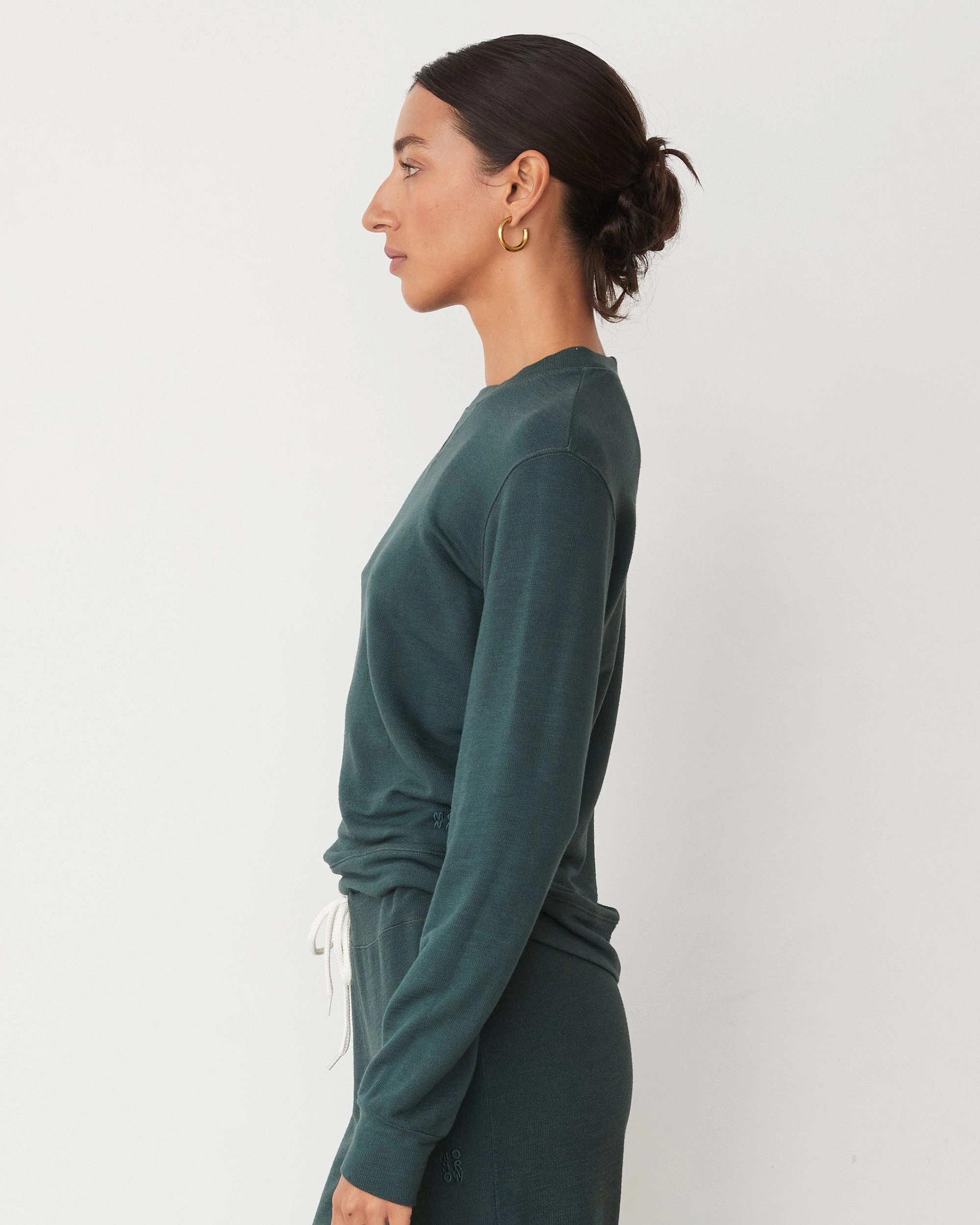 Supersoft Crew Neck Sweatshirt Subtle Look