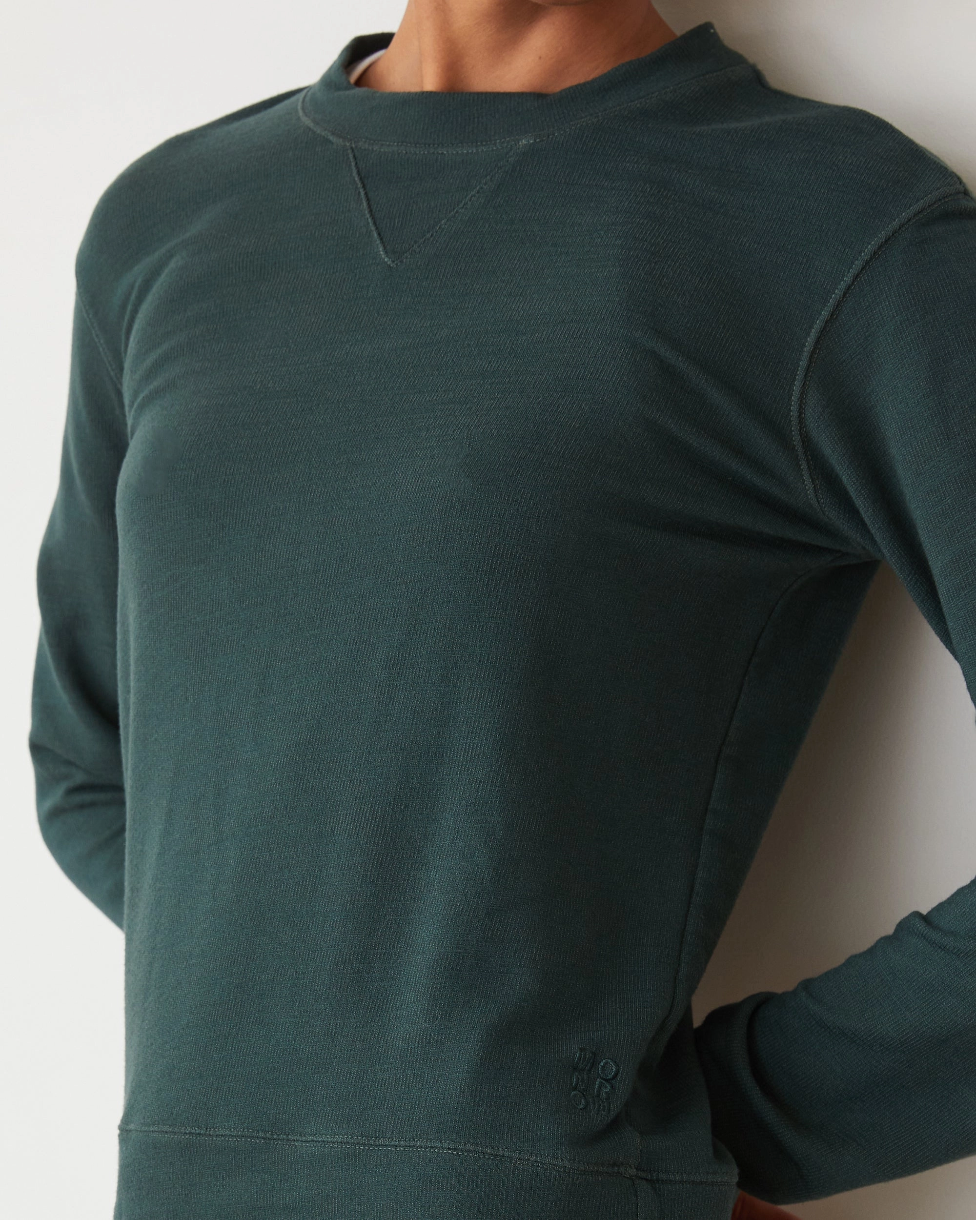 Supersoft Crew Neck Sweatshirt Subtle Look