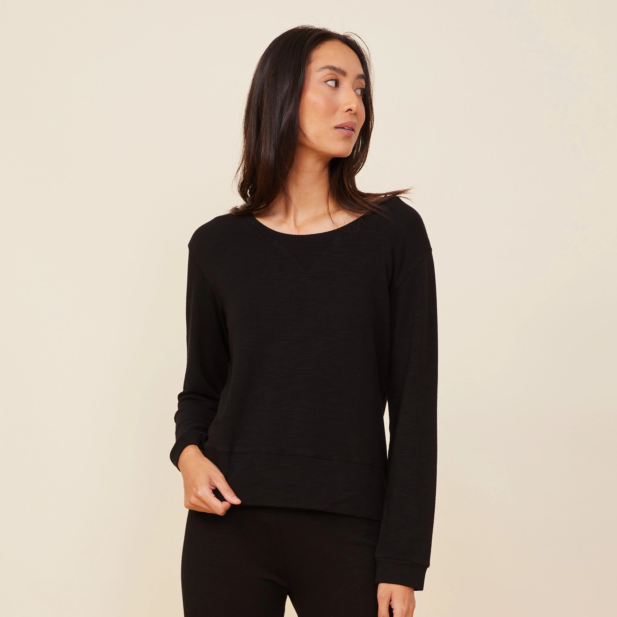 Supersoft Crew Neck Sweatshirt Timeless Cut