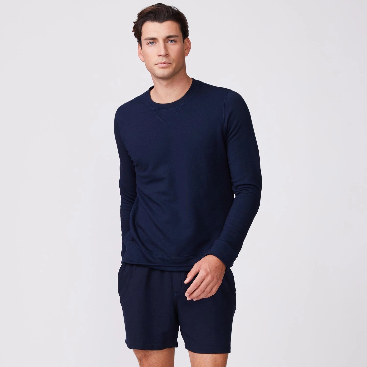 Supersoft Fleece Crew Neck Sweatshirt Modern Season Designer Touch