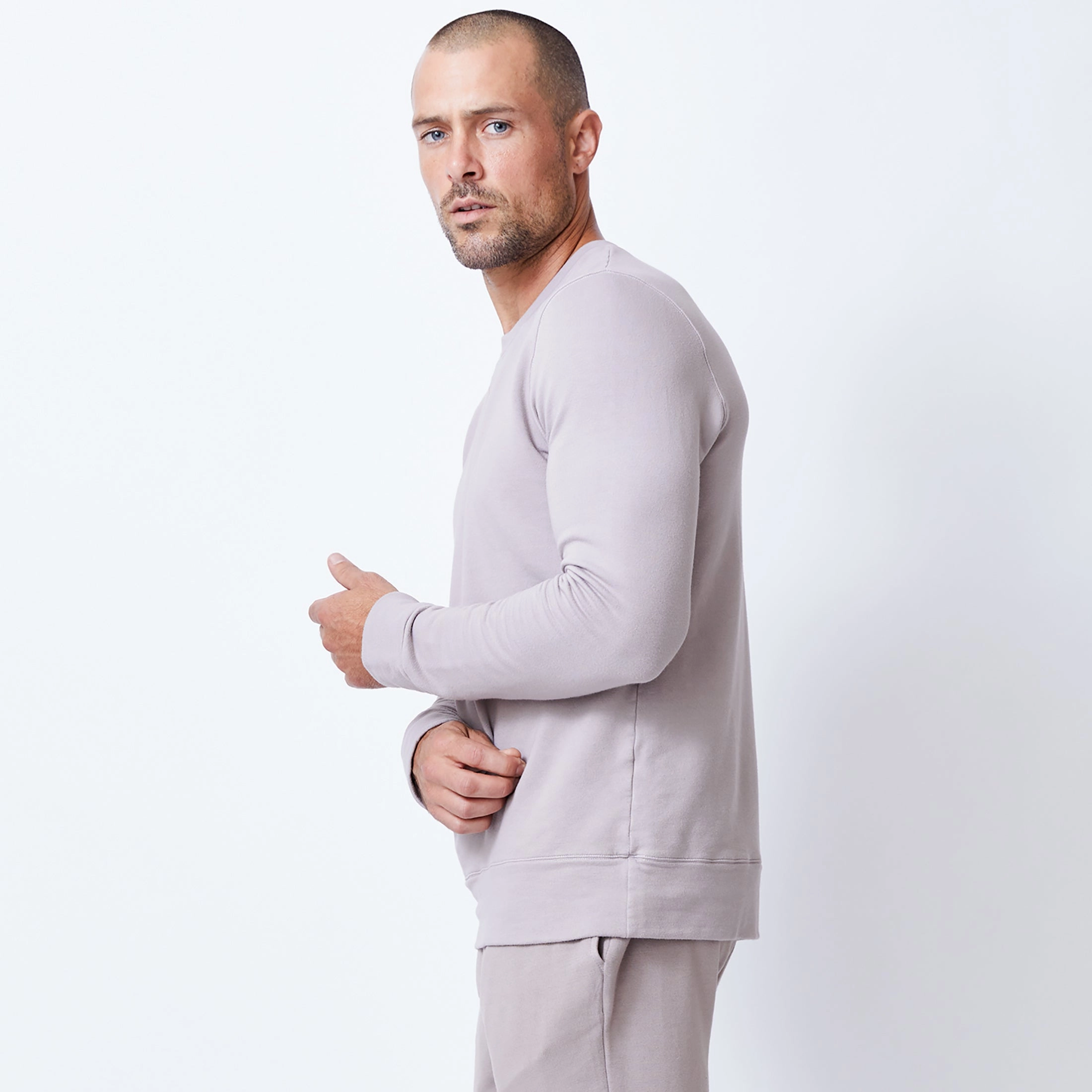 Supersoft Fleece Crew Neck Sweatshirt Durable Fit