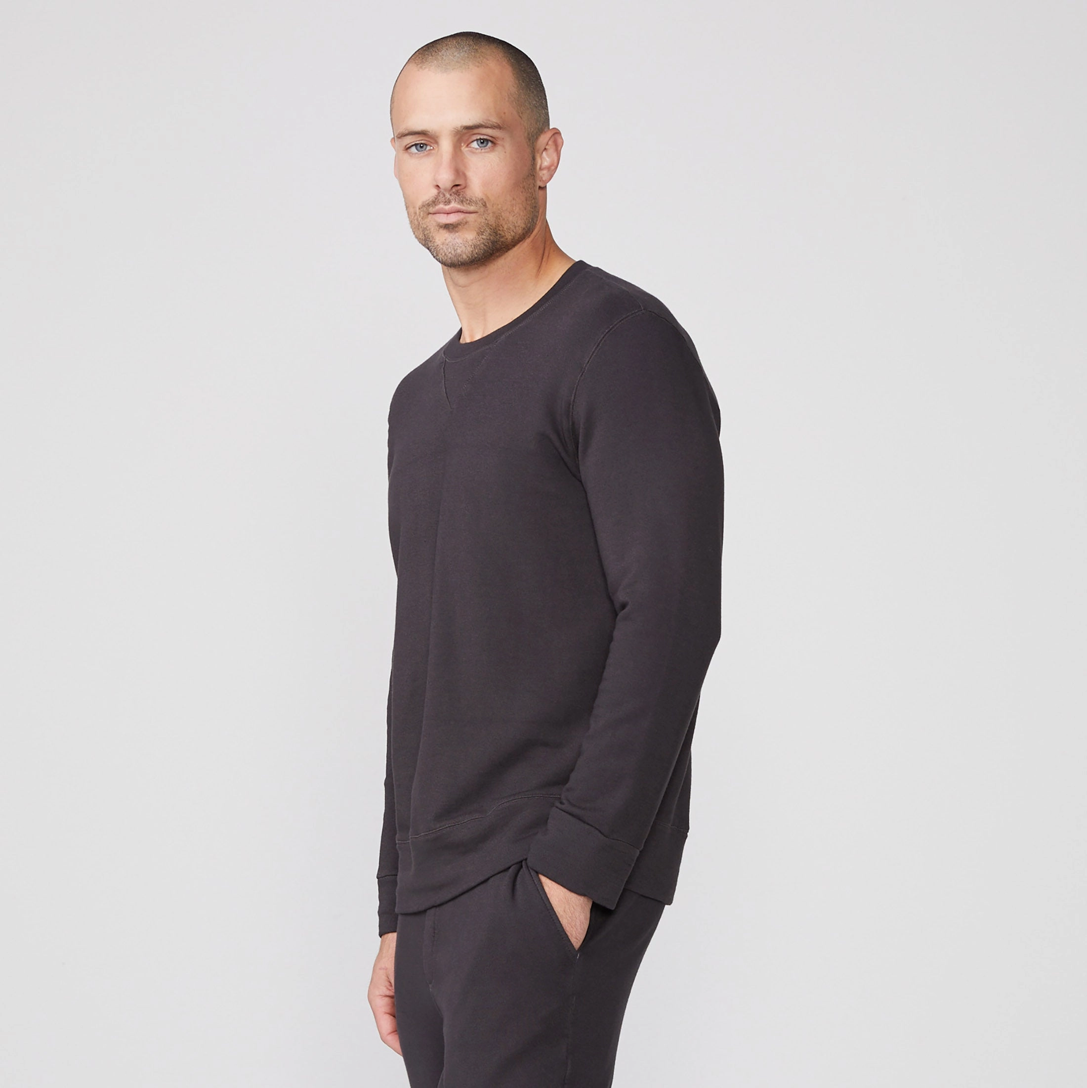 Supersoft Fleece Crew Neck Sweatshirt Warm Finish