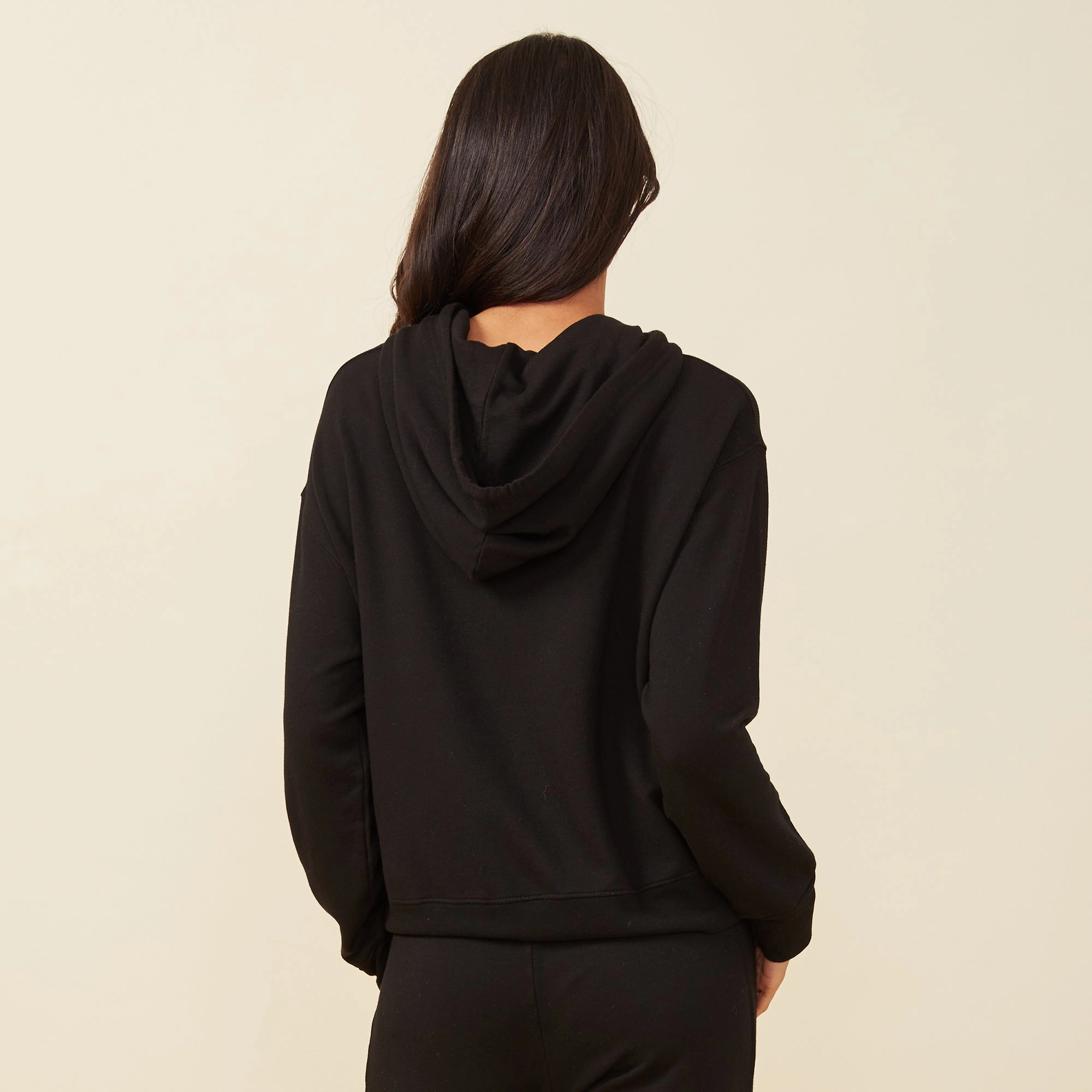 Supersoft Fleece Drawcord Hoody Versatile Edge