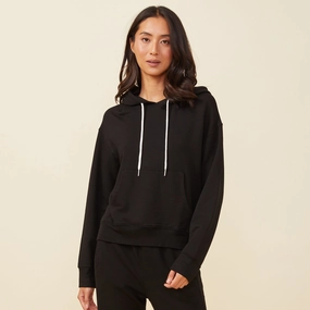 Supersoft Fleece Drawcord Hoody Flap Pockets Classic Street