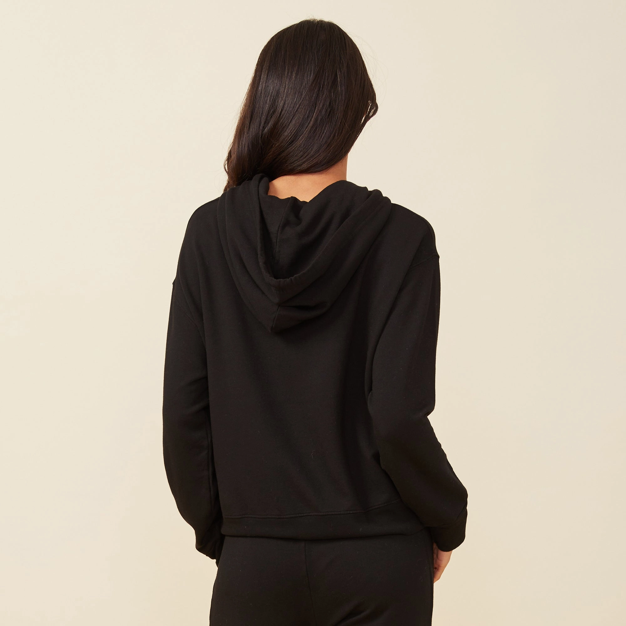 Supersoft Fleece Drawcord Hoody Versatile Edge